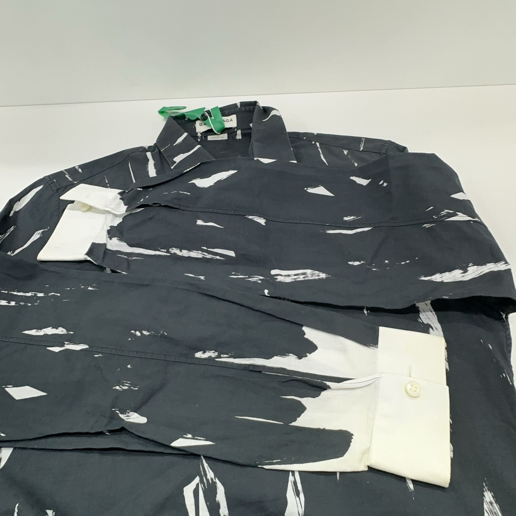 Balenciaga Balenciaga Brushstroke Long Sleeve Shirt 37 Size US S / EU 44-46 / 1 - 12 Thumbnail