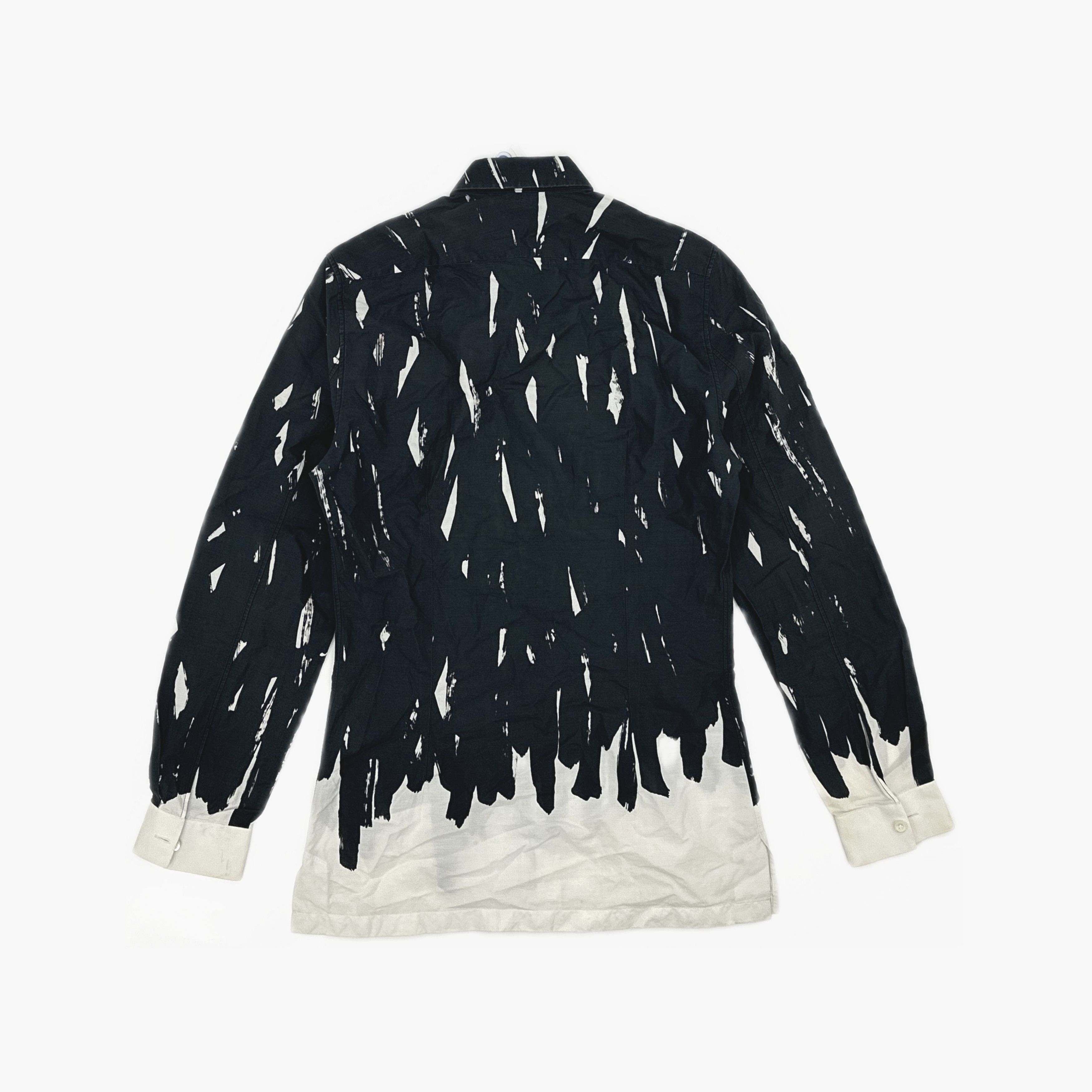 Balenciaga Balenciaga Brushstroke Long Sleeve Shirt 37 Size US S / EU 44-46 / 1 - 3 Thumbnail