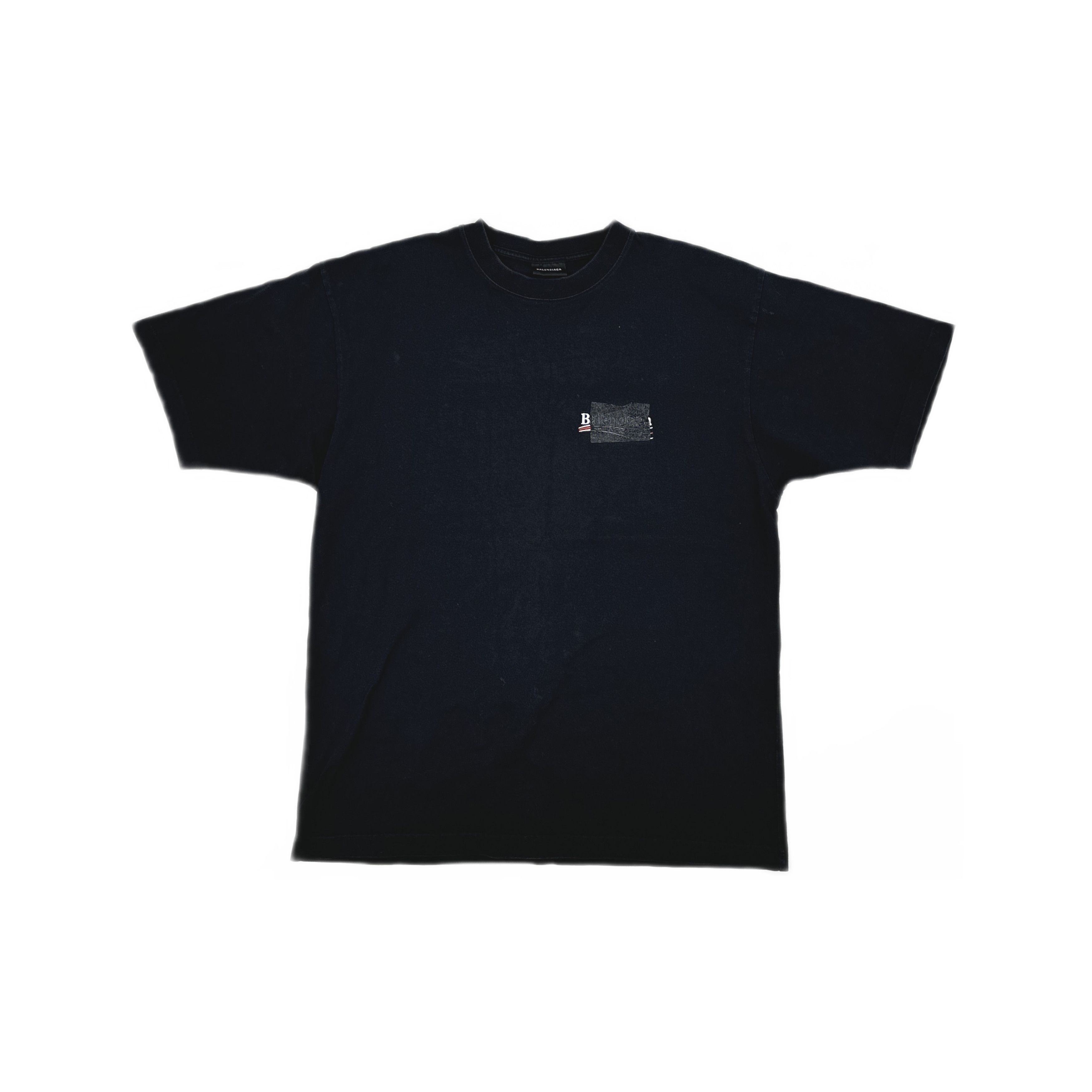 Balenciaga Balenciaga Gaffer Logo T-Shirt XS Size XS / US 0-2 / IT 36-38 - 2 Thumbnail