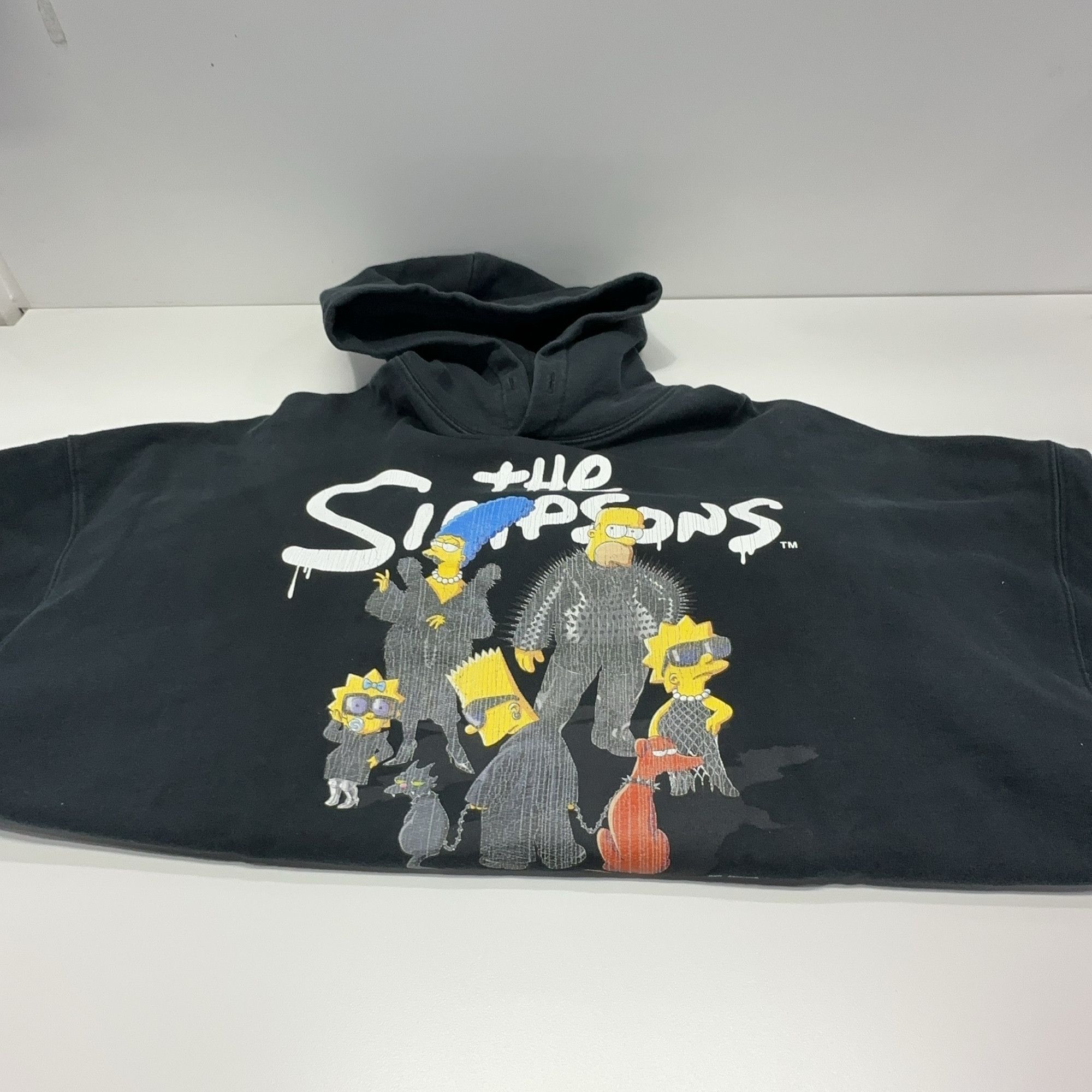 Balenciaga Balenciaga x The Simpsons Print Hoodie Size 1 Size US S / EU 44-46 / 1 - 10 Thumbnail