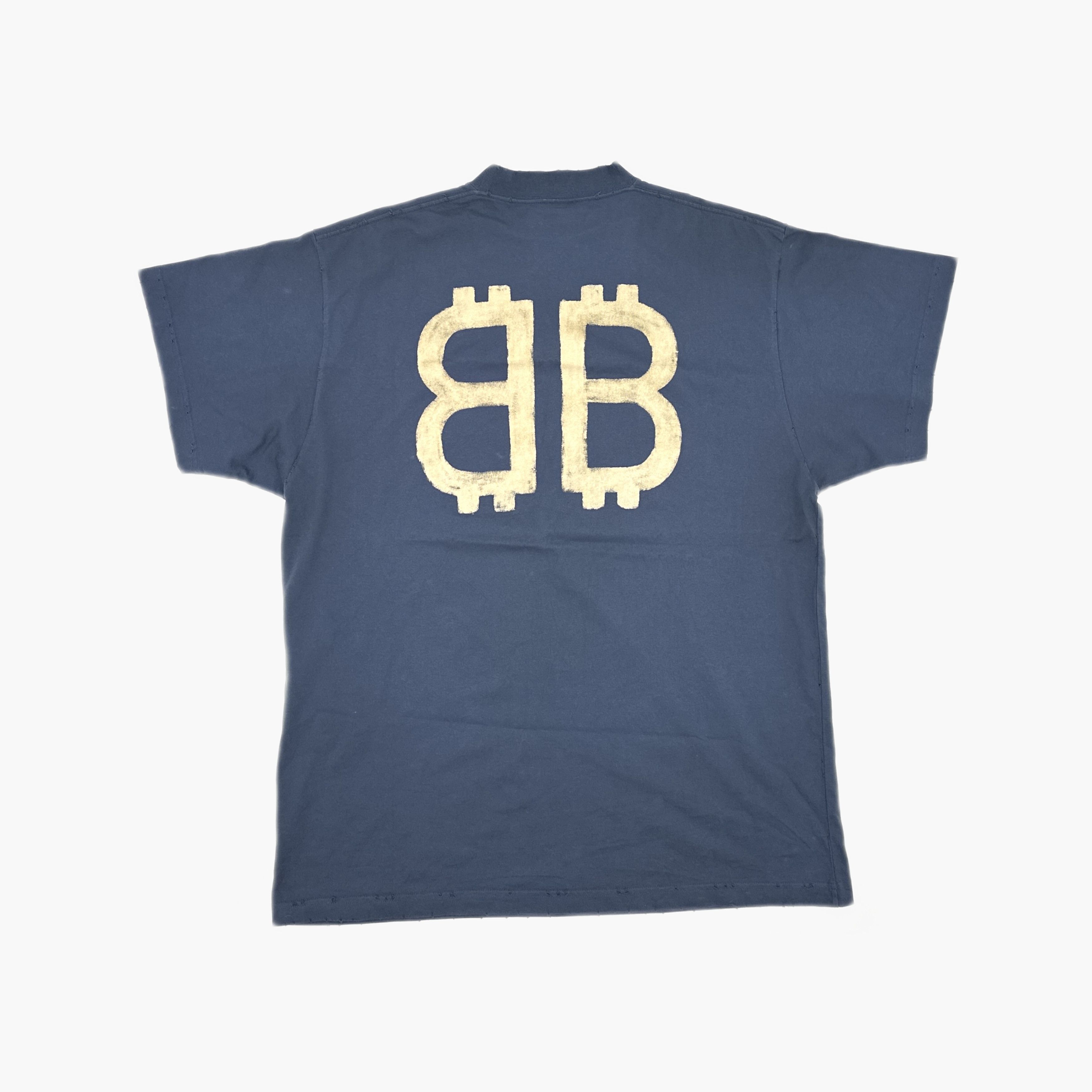 Balenciaga Balenciaga Crypto Logo T-Shirt Size 2 Size US M / EU 48-50 / 2 - 3 Thumbnail