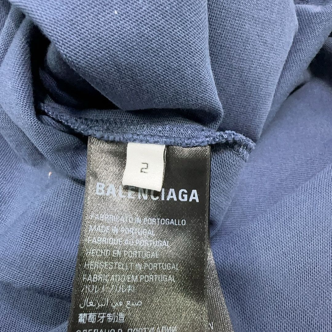Balenciaga Balenciaga Crypto Logo T-Shirt Size 2 Size US M / EU 48-50 / 2 - 5 Thumbnail