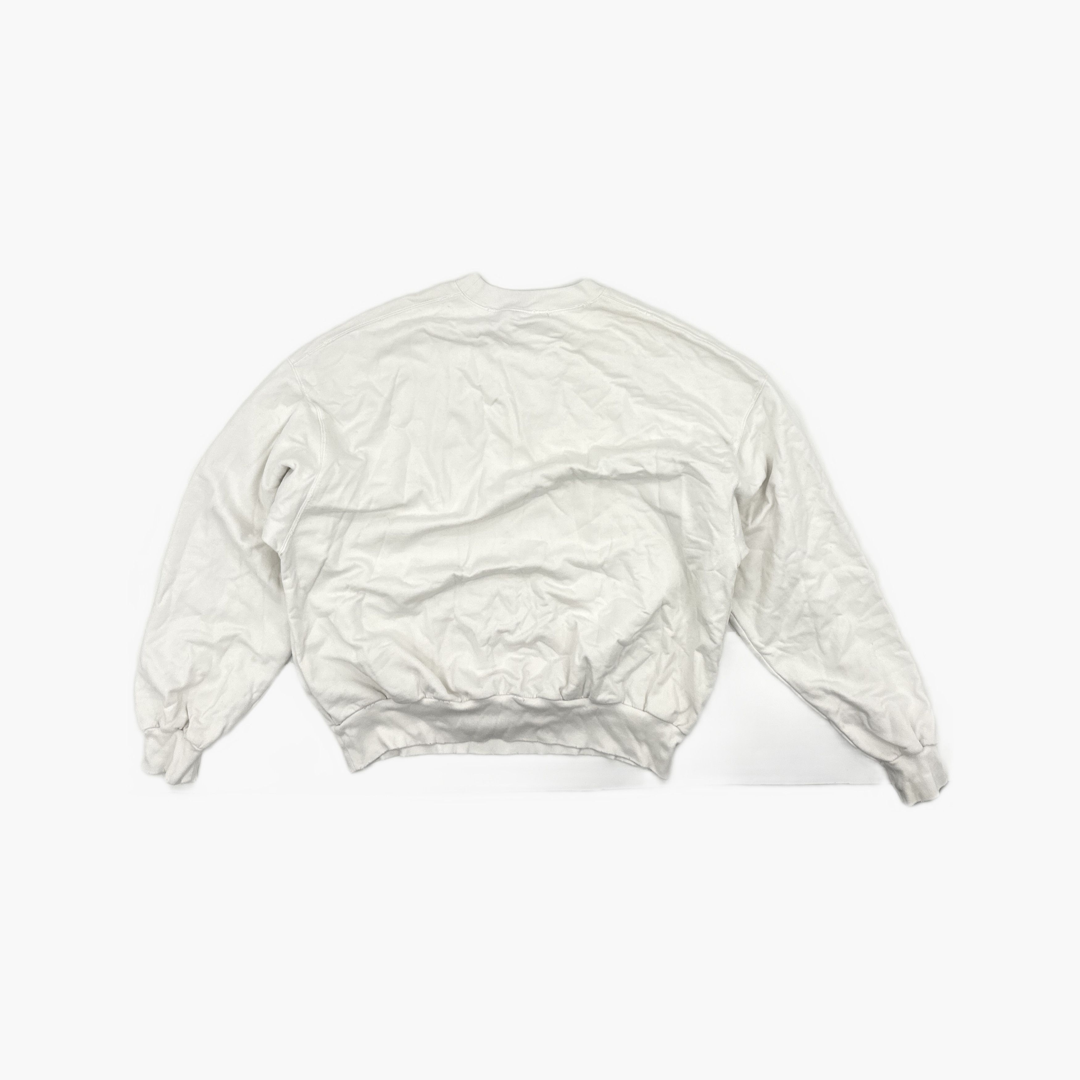 Balenciaga Balenciaga Script Logo Sweatshirt White L Size US L / EU 52-54 / 3 - 3 Thumbnail