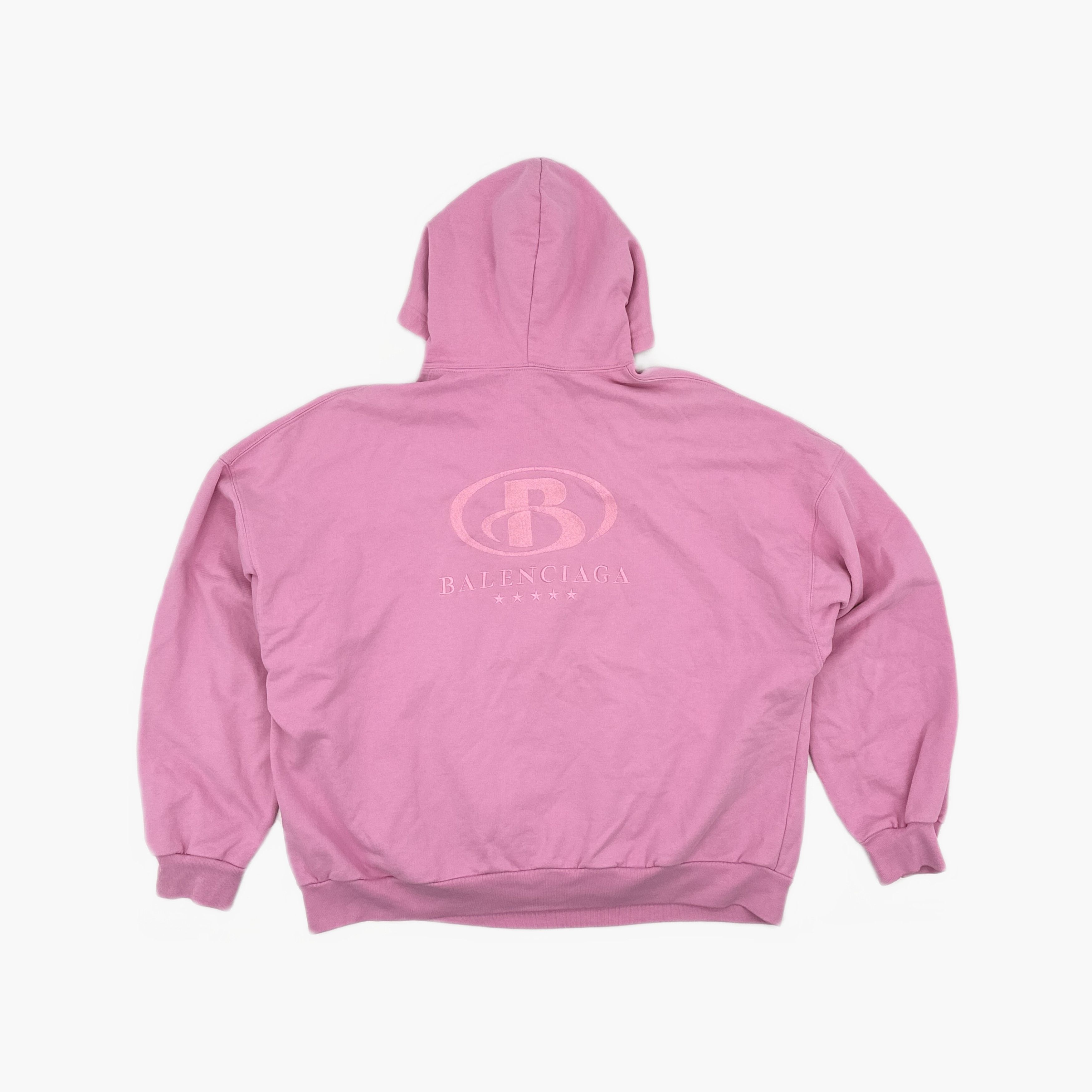 Balenciaga Balenciaga Pink Spa Logo Hoodie Size 2 Size S / US 4 / IT 40 - 3 Thumbnail