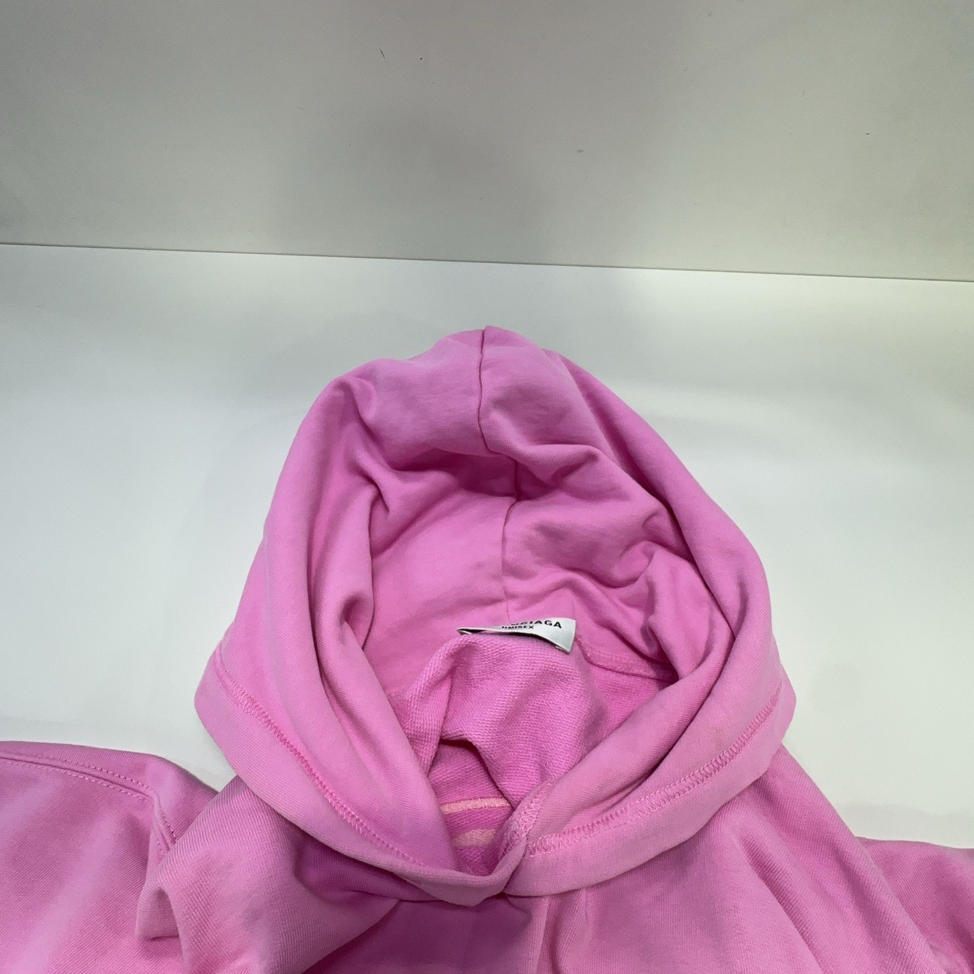 Balenciaga Balenciaga Pink Spa Logo Hoodie Size 2 Size S / US 4 / IT 40 - 7 Thumbnail