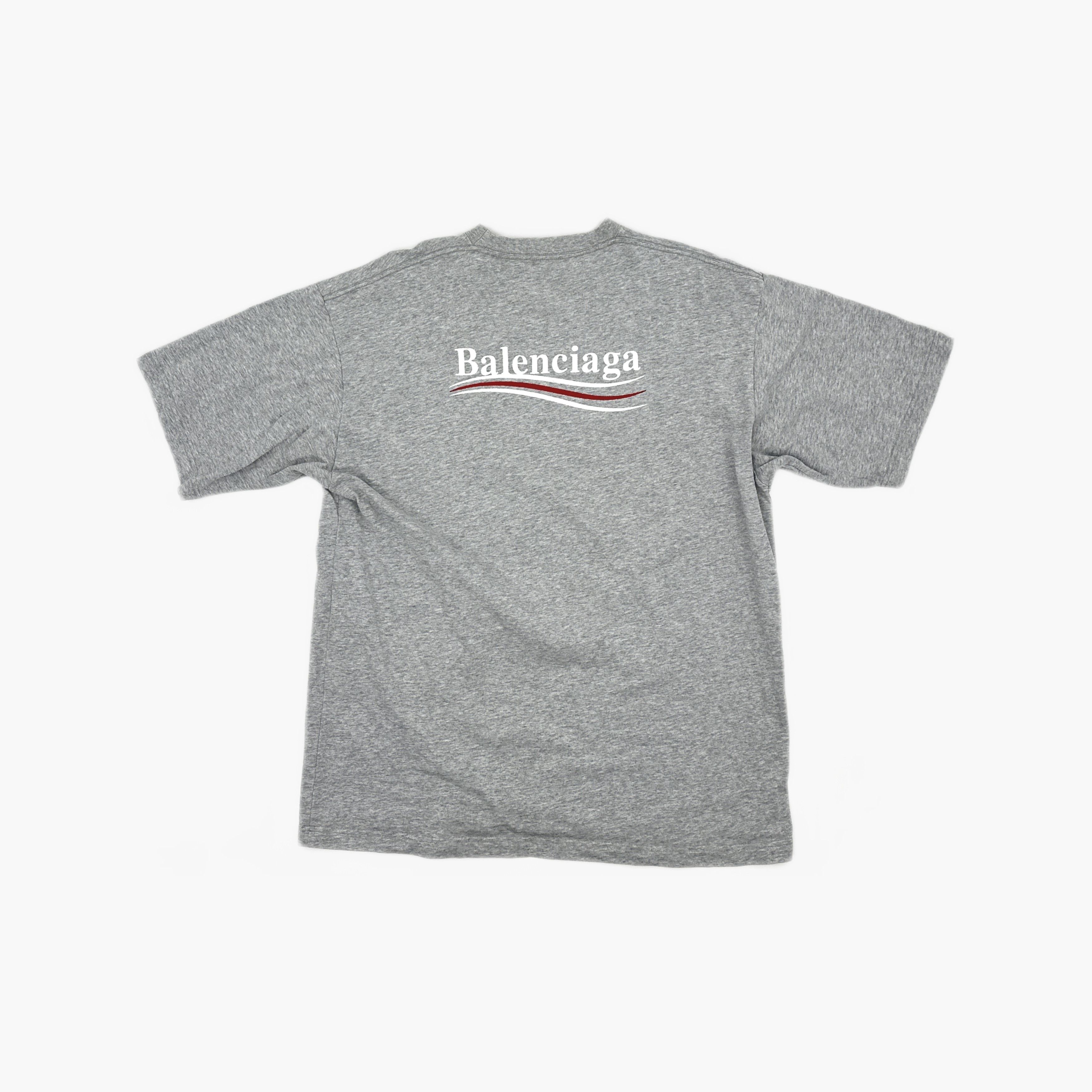 Balenciaga Balenciaga Political Campaign Logo T-Shirt XS Size US XS / EU 42 / 0 - 3 Thumbnail