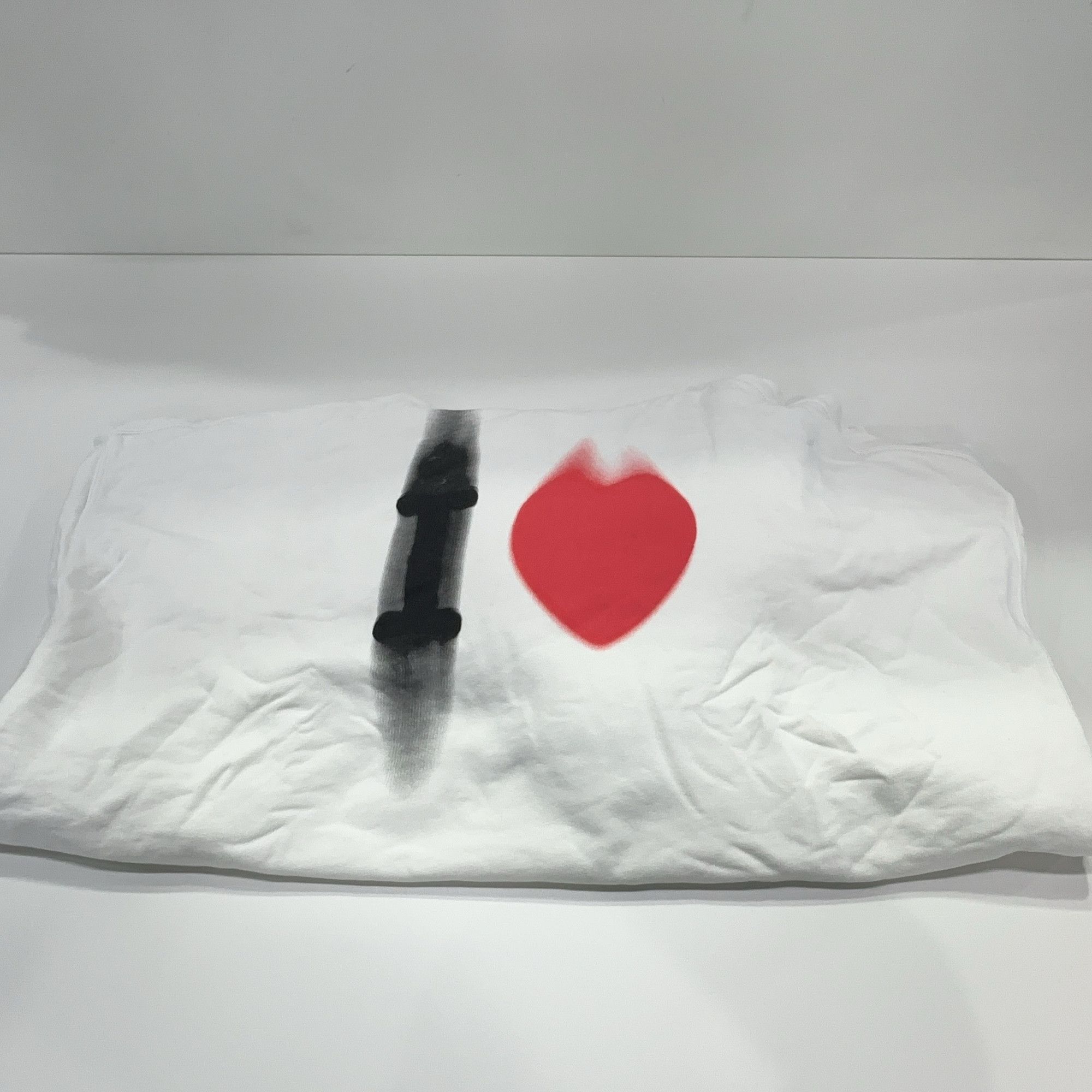 Balenciaga Balenciaga I Love Heart Print Hoodie Size S Size US S / EU 44-46 / 1 - 11 Thumbnail