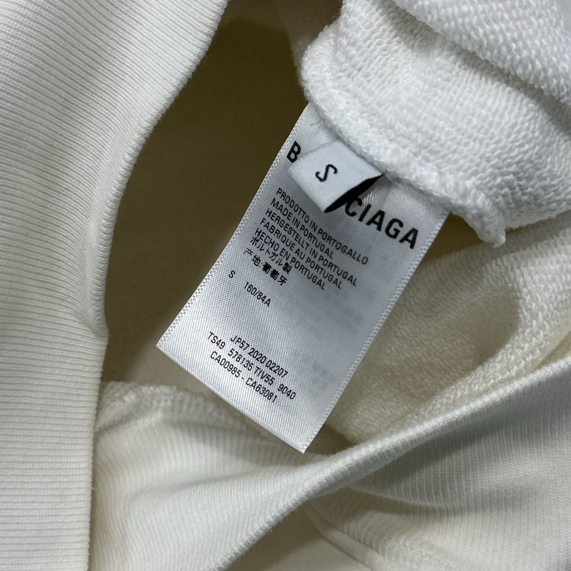 Balenciaga Balenciaga Logo Hoodie White Size S Size S / US 4 / IT 40 - 6 Thumbnail
