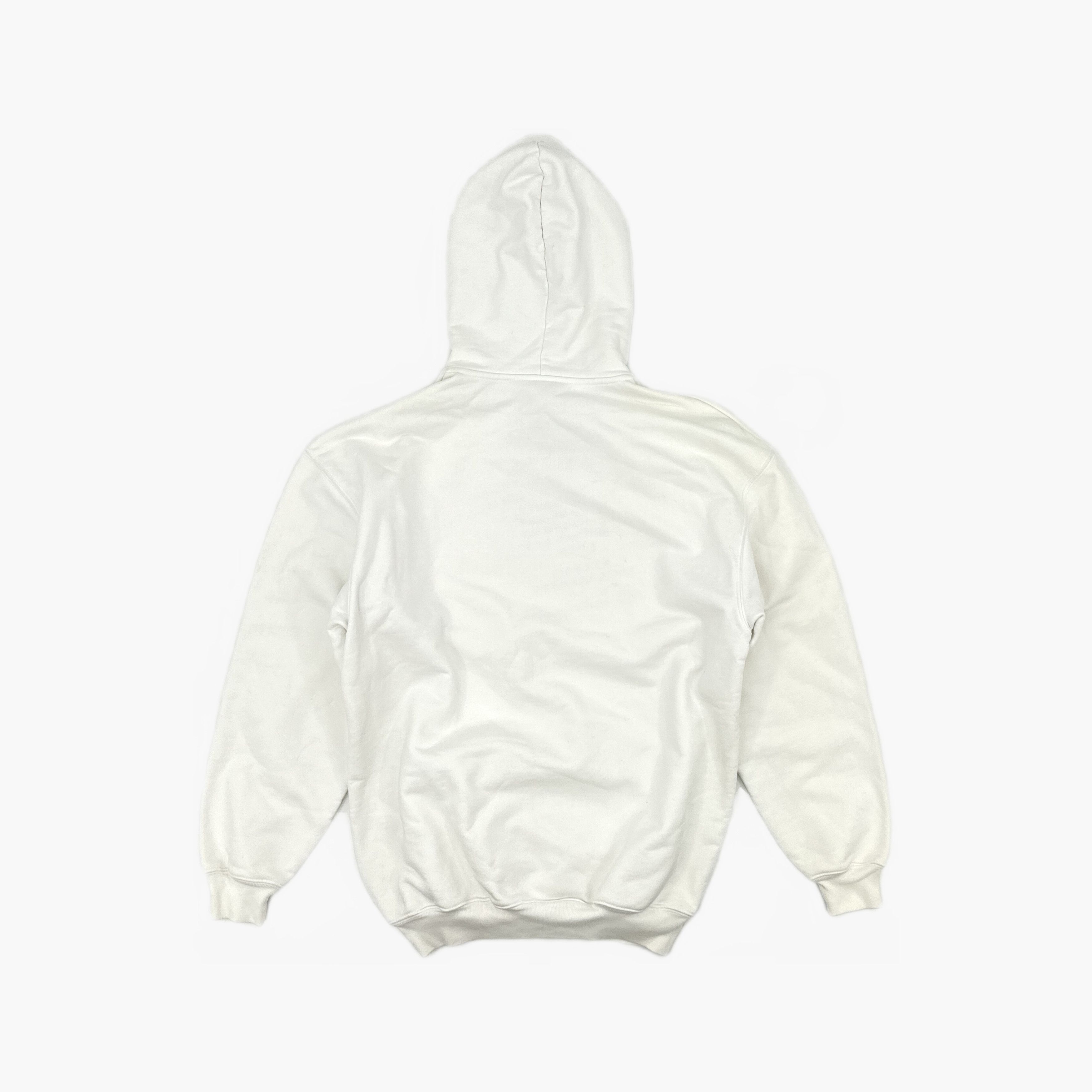 Balenciaga Balenciaga Logo Hoodie White Size S Size S / US 4 / IT 40 - 3 Thumbnail