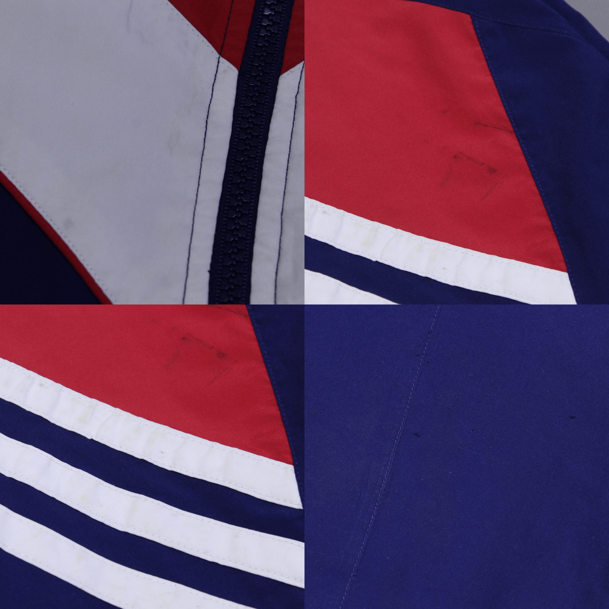 Adidas Logo 3-Stripes Multicolored Jacket Baggy fit Size US M / EU 48-50 / 2 - 9 Thumbnail