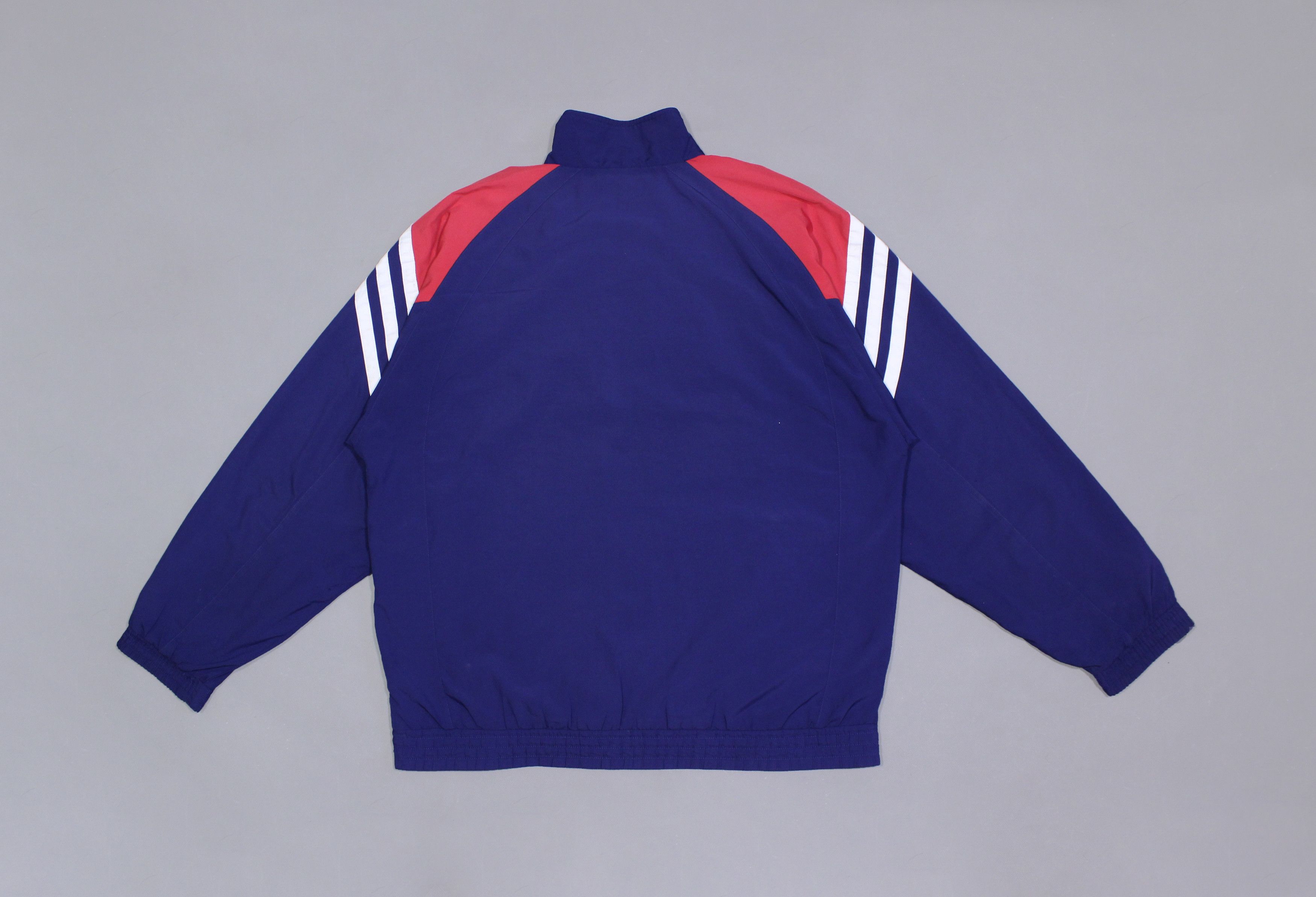 Adidas Logo 3-Stripes Multicolored Jacket Baggy fit Size US M / EU 48-50 / 2 - 2 Thumbnail