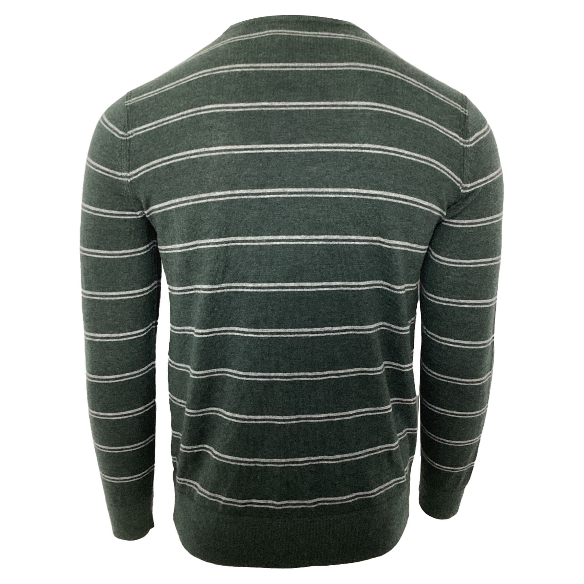 Theory Theory Riland Crewneck Sweater in Green Wool Size US M / EU 48-50 / 2 - 4 Thumbnail