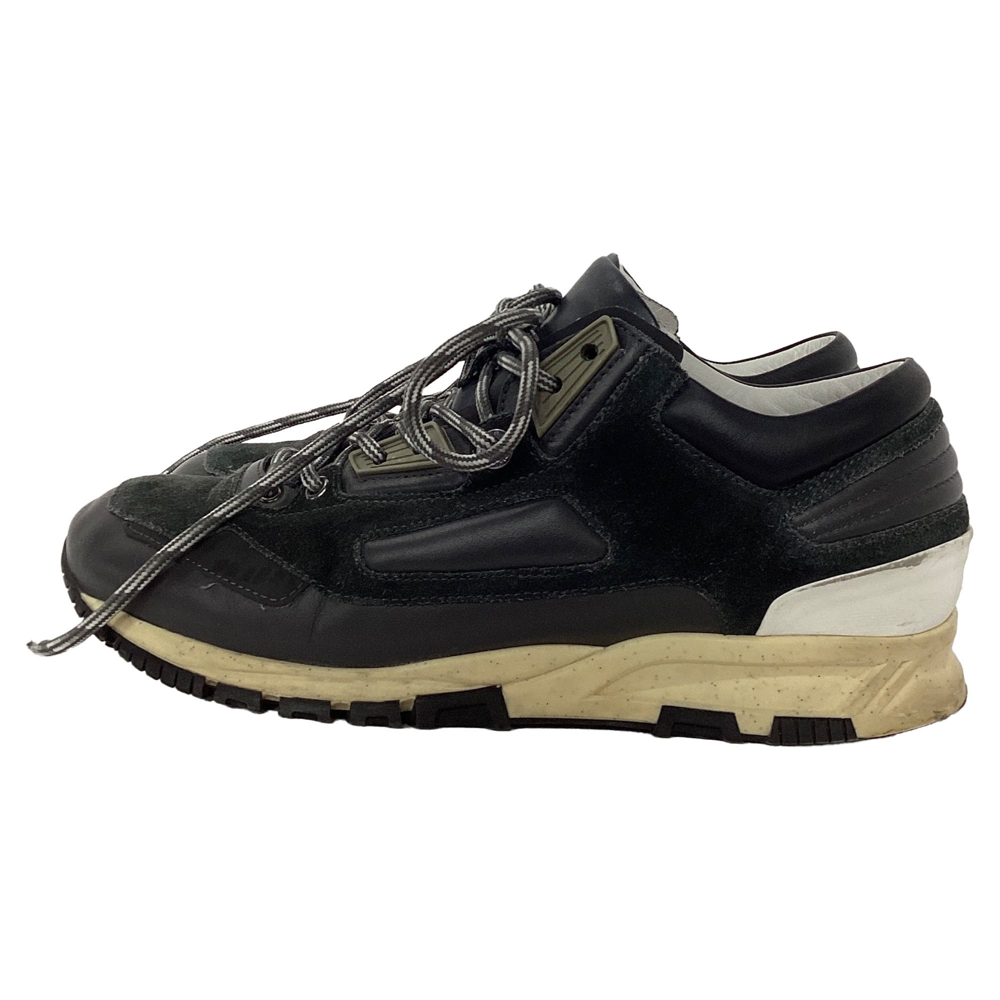 Lanvin Lanvin Runners DS Sneakers in Black Suede and Leather Size US 5.5 / EU 38 - 4 Thumbnail