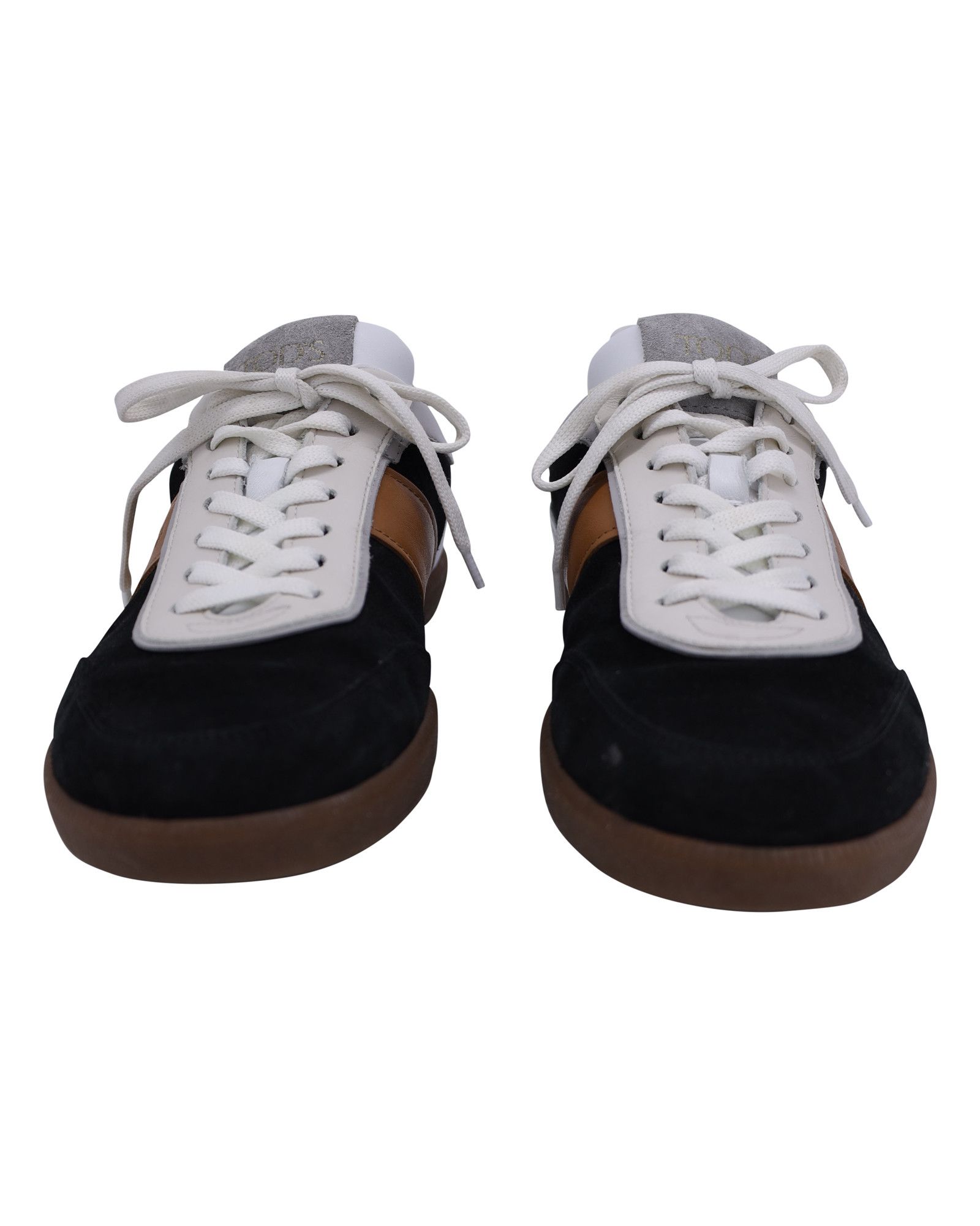 Tod's Tod's Allacciata Casetta Heritage Sneakers in Black Leather Size US 7 / EU 40 - 3 Thumbnail