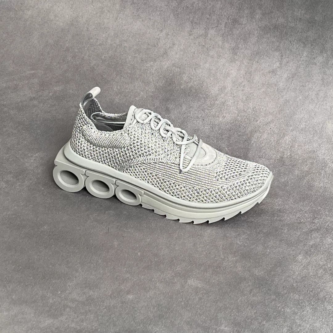 Salvatore Ferragamo Salvatore Ferragamo Silver Lowtop Sneakers 9 Men Size US 9 / EU 42 - 4 Thumbnail
