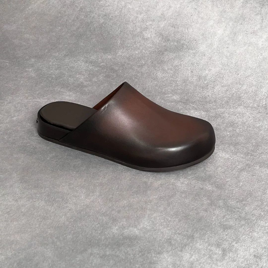 Salvatore Ferragamo Salvatore Ferragamo Leather Brown Sandals 9 Men Size US 9 / EU 42 - 4 Thumbnail
