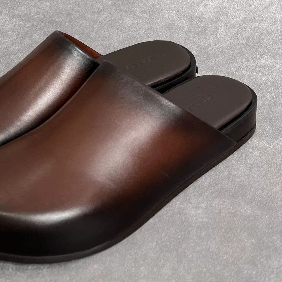 Salvatore Ferragamo Salvatore Ferragamo Leather Brown Sandals 9 Men Size US 9 / EU 42 - 3 Thumbnail