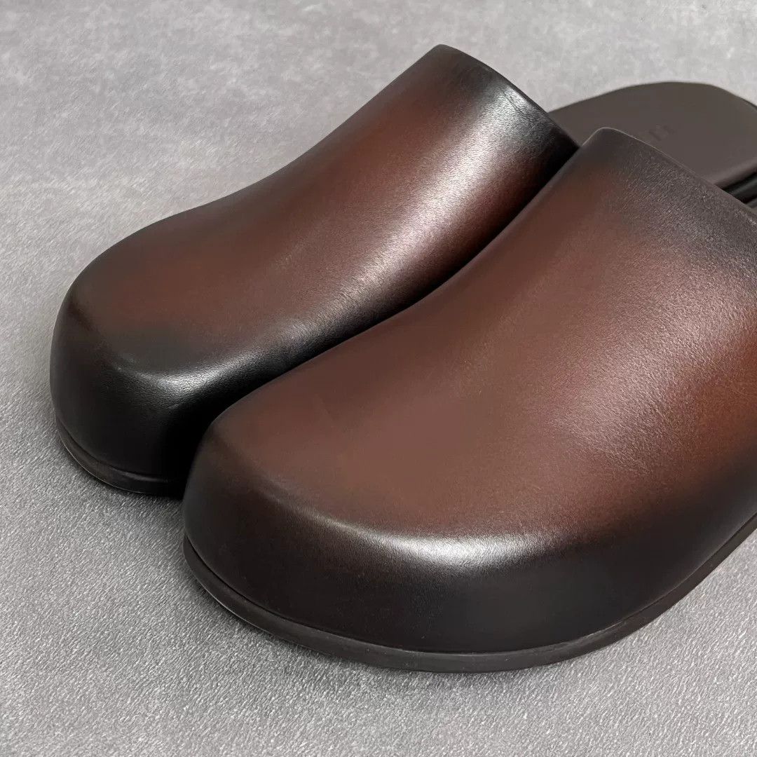 Salvatore Ferragamo Salvatore Ferragamo Leather Brown Sandals 9 Men Size US 9 / EU 42 - 2 Thumbnail