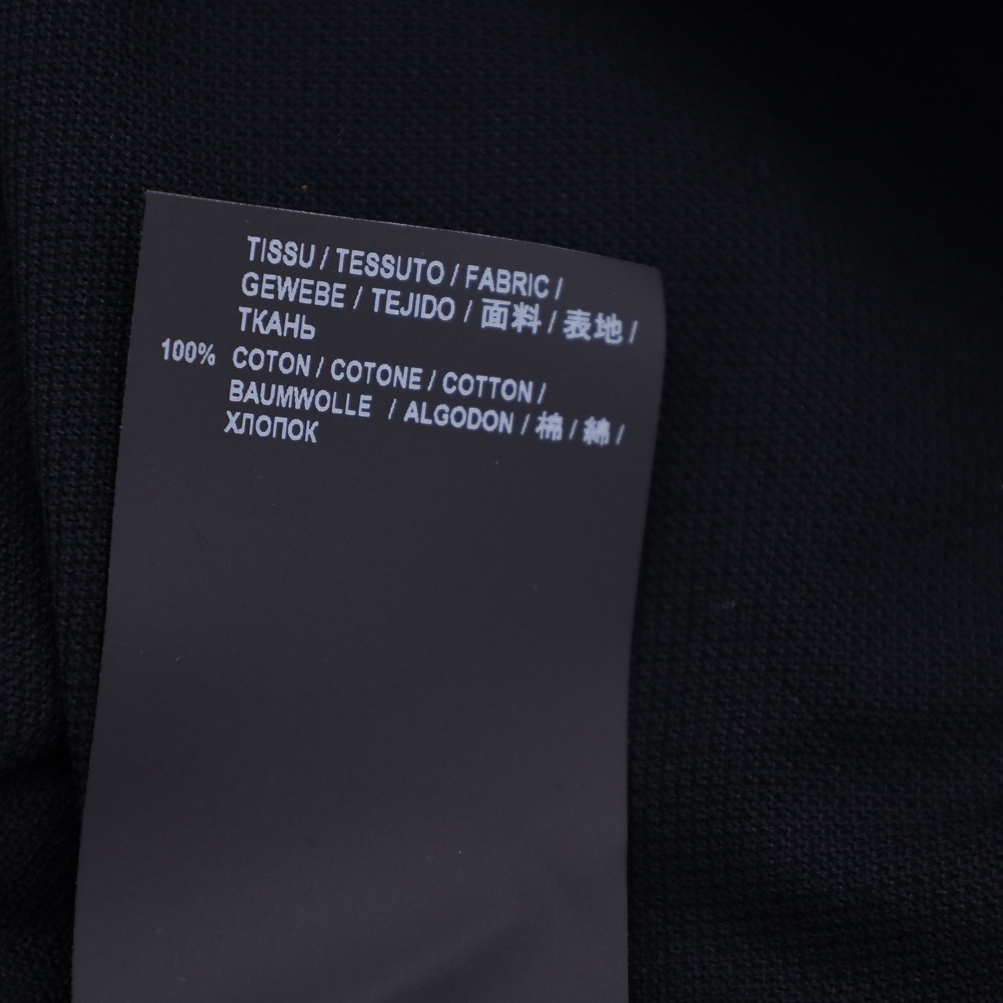 Saint Laurent Paris Saint Laurent Paris Cassandre Polo Shirt in Black Cotton Size US XS / EU 42 / 0 - 7 Thumbnail