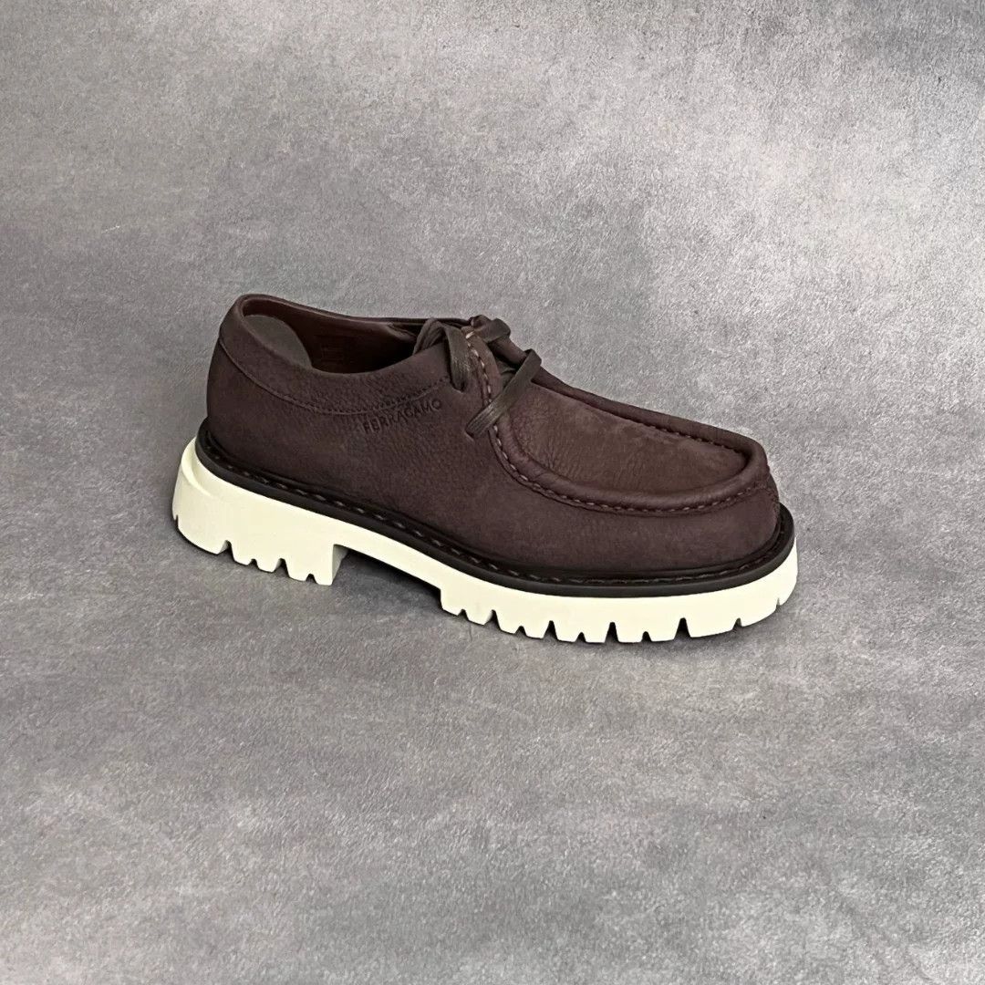 Salvatore Ferragamo Salvatore Ferragamo Leather Lowtop Sneakers 7 Men Size US 7 / EU 40 - 4 Thumbnail
