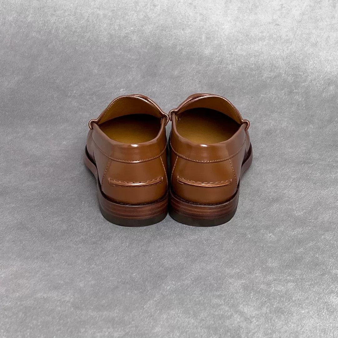 Gucci Gucci Leather Brown Lowtop Sneakers 8 Men Size US 8 / EU 41 - 8 Thumbnail