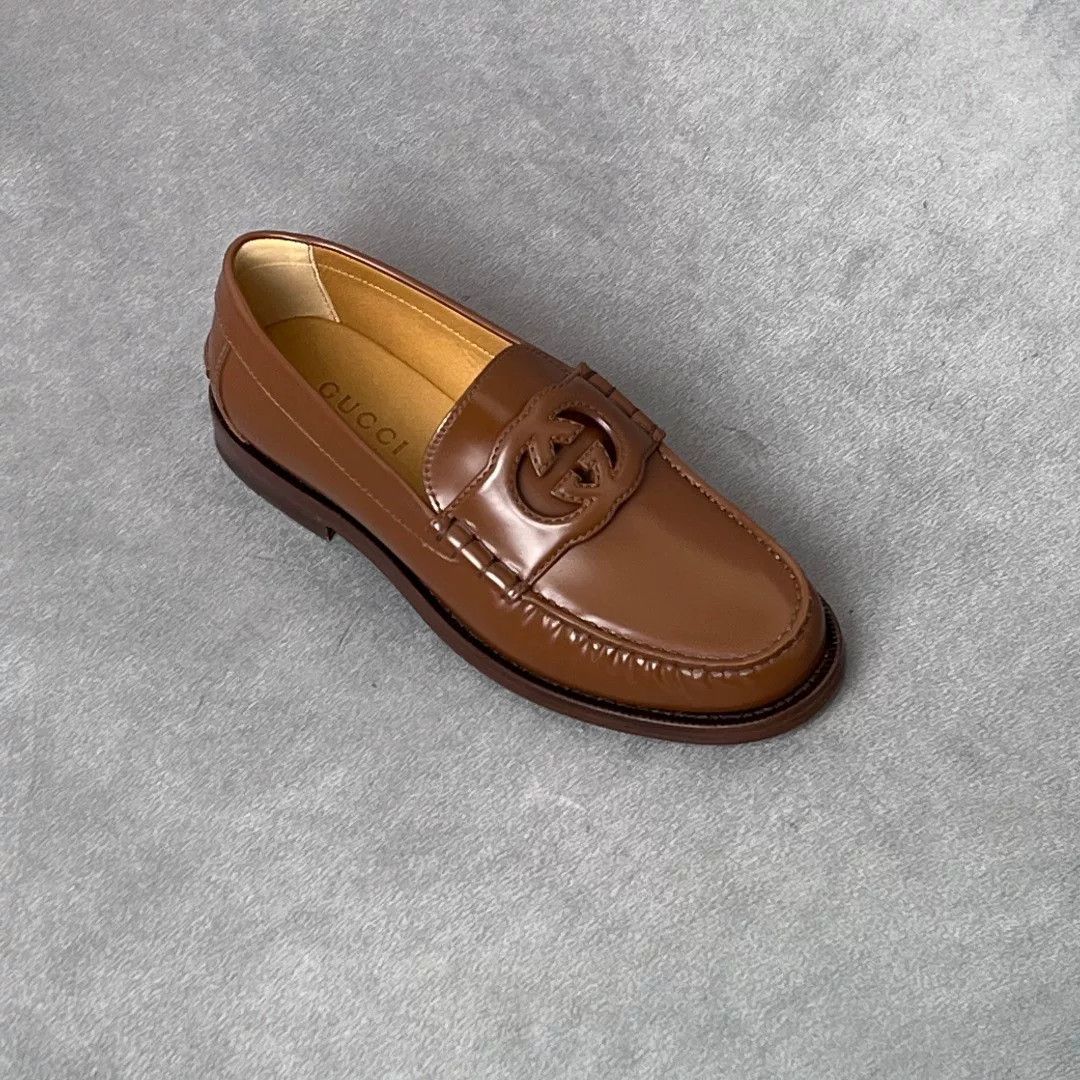 Gucci Gucci Leather Brown Lowtop Sneakers 8 Men Size US 8 / EU 41 - 5 Thumbnail