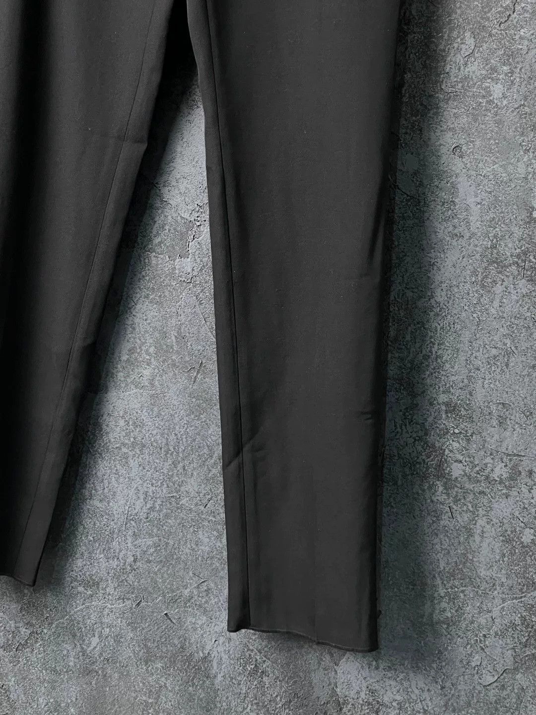 Burberry Burberry Wool Black Formal Trousers 40r Men Size 40R - 6 Thumbnail