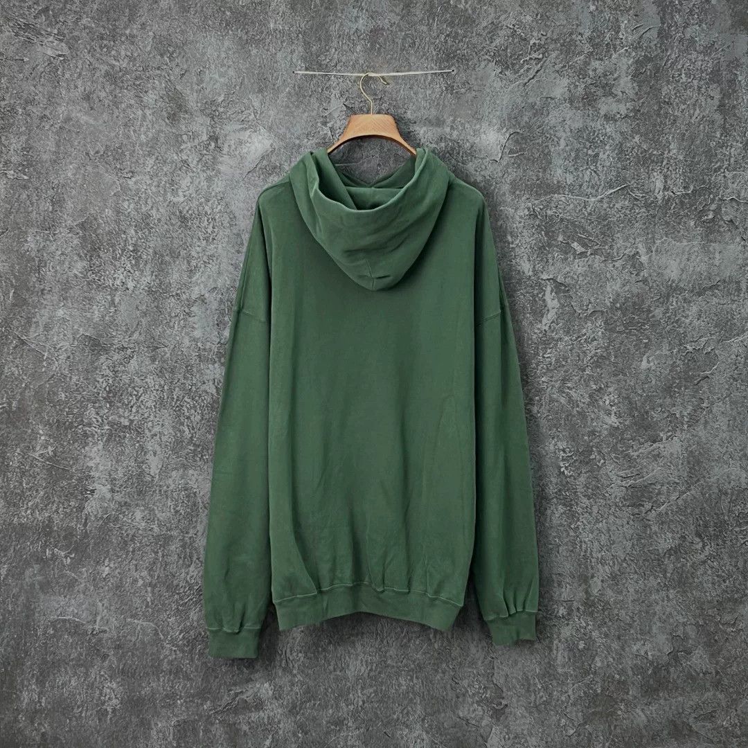 Balenciaga Balenciaga Cotton Printed Hoodie m Men Size US M / EU 48-50 / 2 - 2 Thumbnail