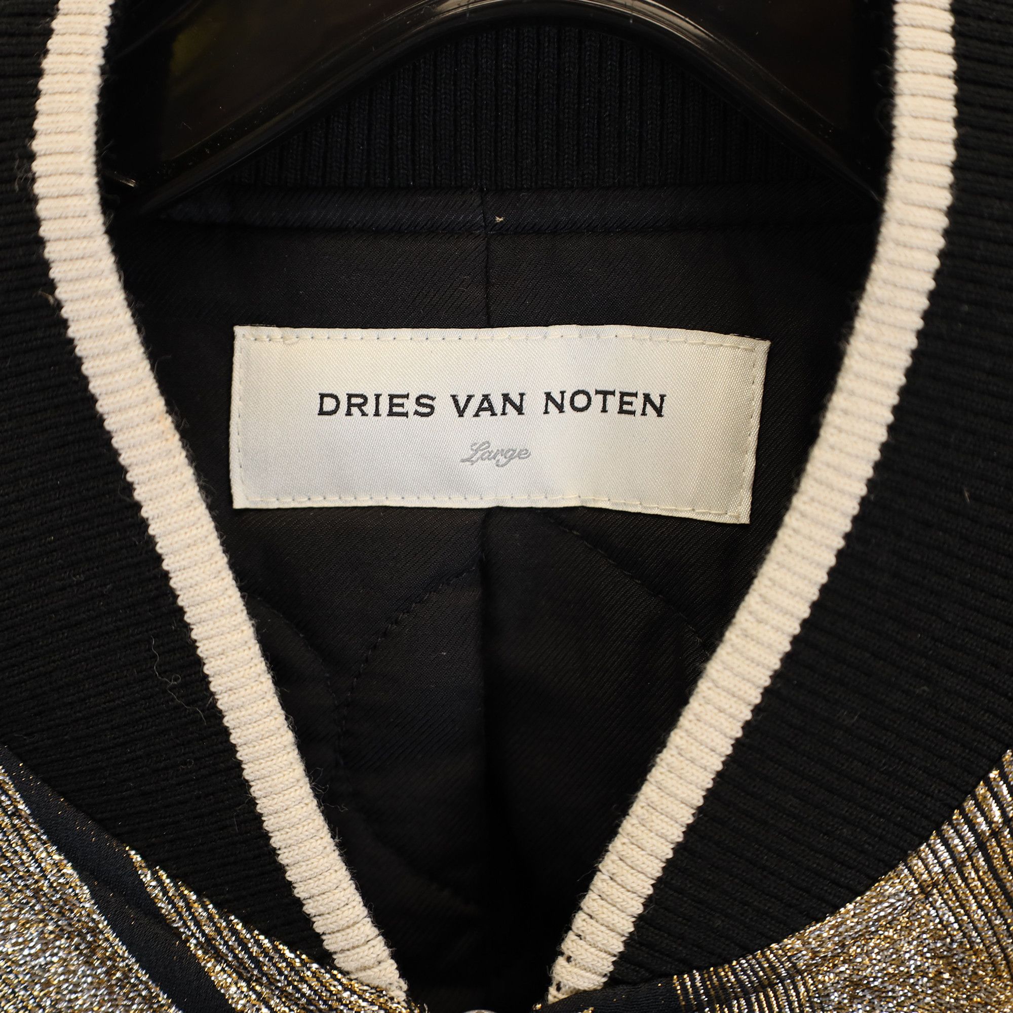 Dries Van Noten Dries Van Noten Metallic Detail Jacquard Bomber Jacket in B Size US L / EU 52-54 / 3 - 2 Thumbnail