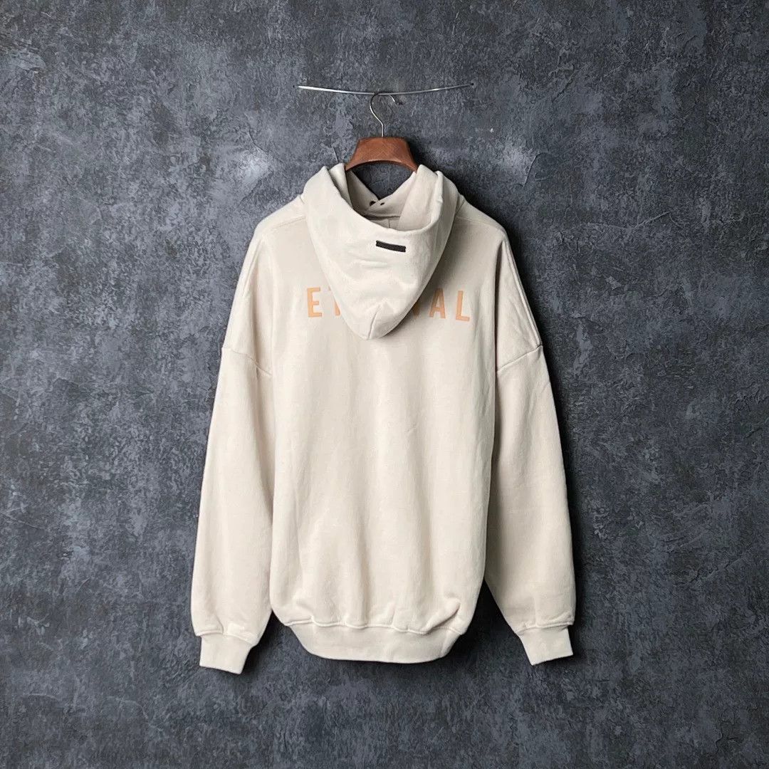Fear of God Fear of God Cotton Beige Hoodie m Men Size US M / EU 48-50 / 2 - 2 Thumbnail