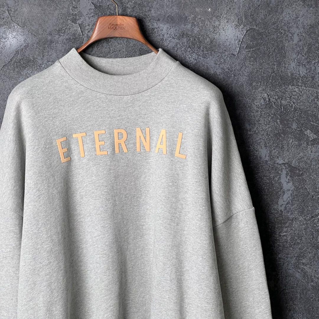 Fear of God Fear of God Thermal Thick Gray Hoodie s Men Size US S / EU 44-46 / 1 - 3 Thumbnail