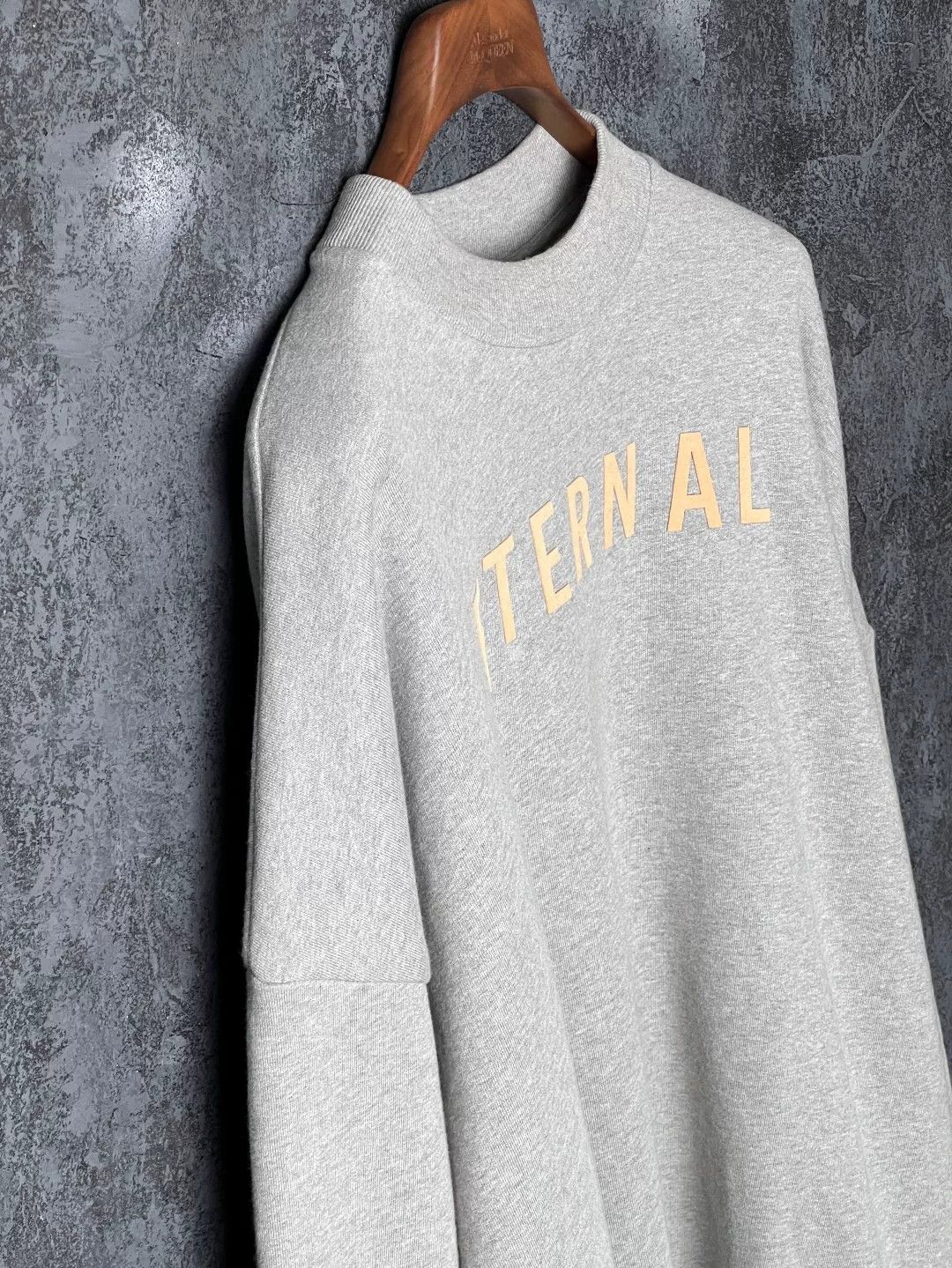 Fear of God Fear of God Thermal Thick Gray Hoodie s Men Size US S / EU 44-46 / 1 - 5 Thumbnail