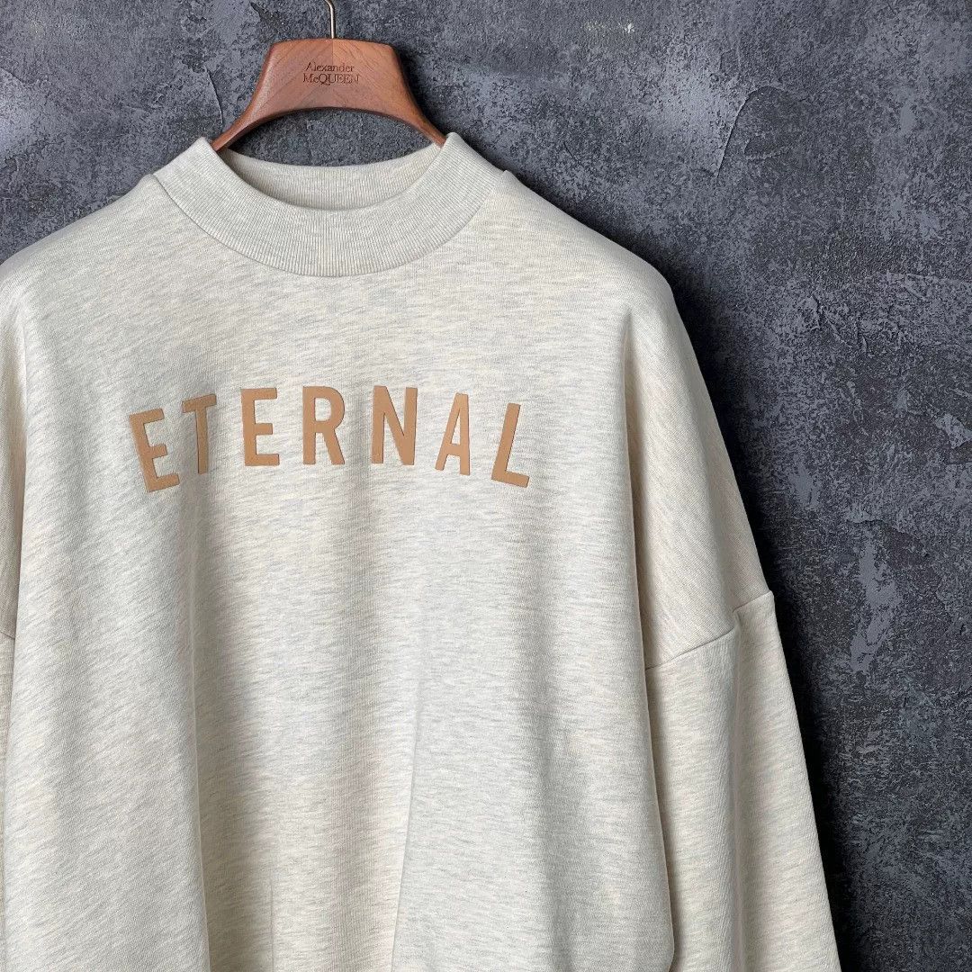Fear of God Fear of God Cotton Beige Hoodie s Men Size US S / EU 44-46 / 1 - 3 Thumbnail