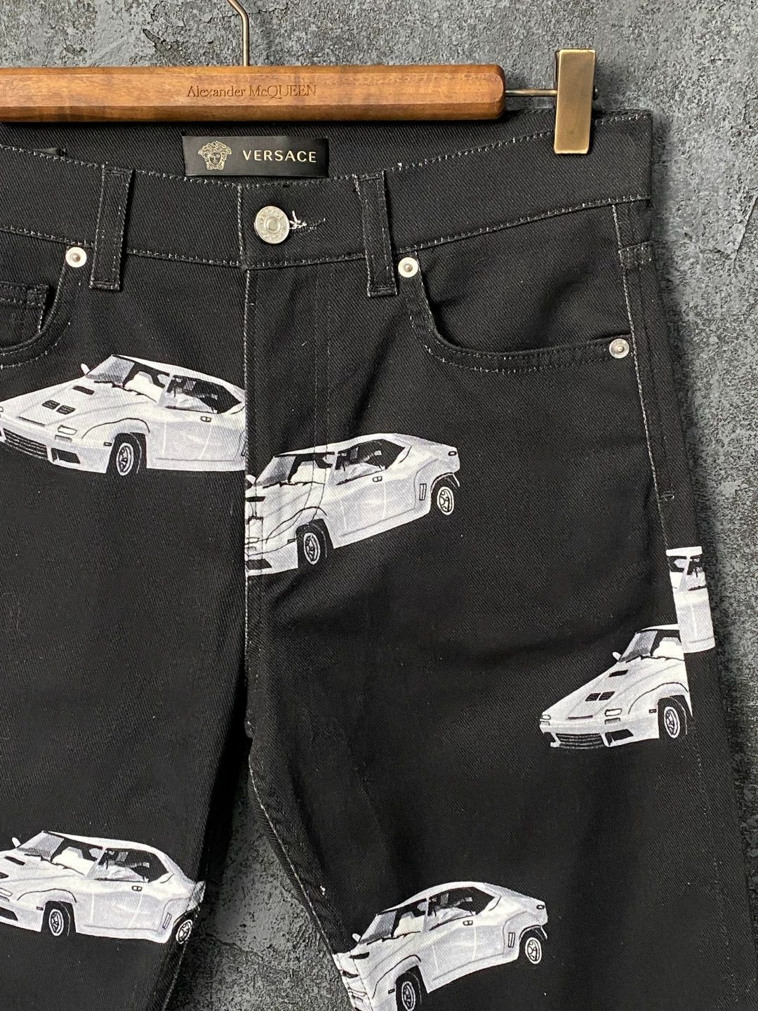 Versace Versace Denim Printed Denim Jeans 32 Men Size US 32 / EU 48 - 6 Thumbnail