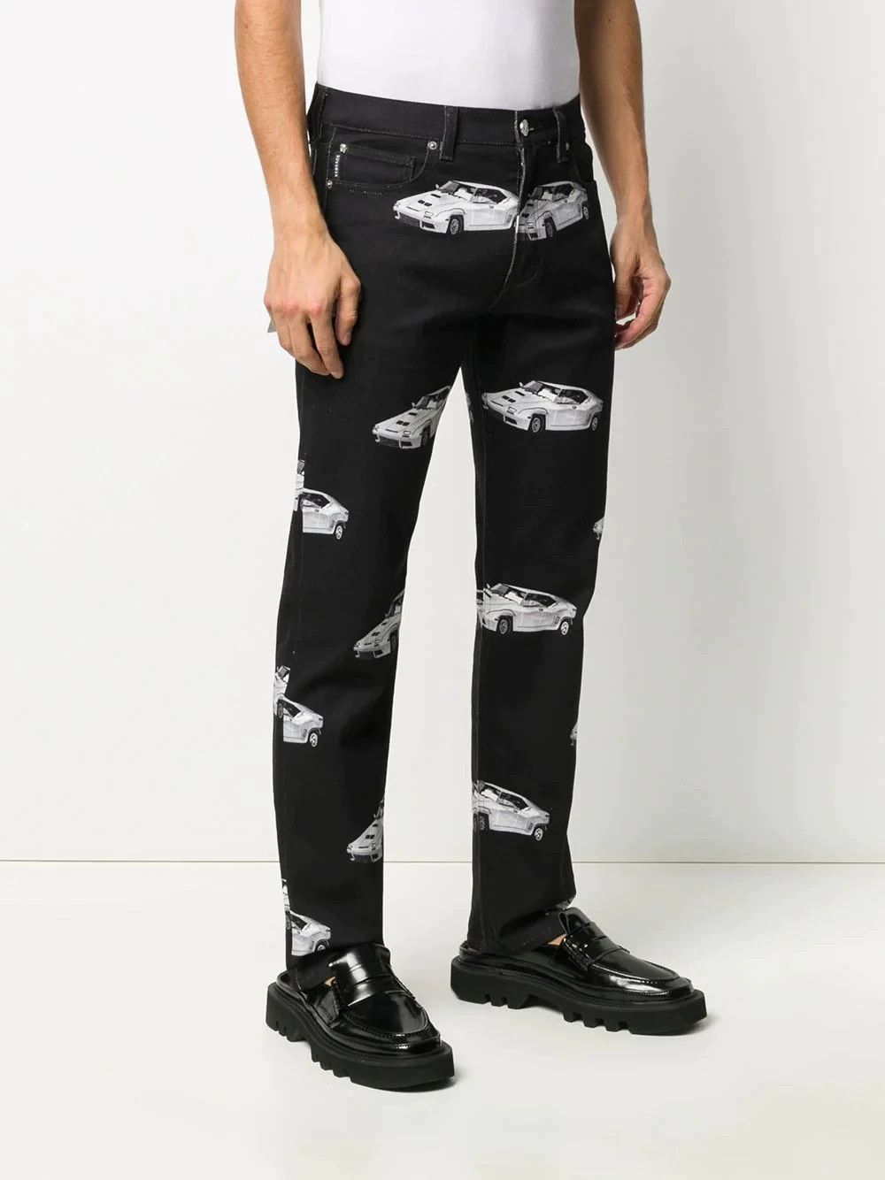 Versace Versace Denim Printed Denim Jeans 32 Men Size US 32 / EU 48 - 3 Thumbnail