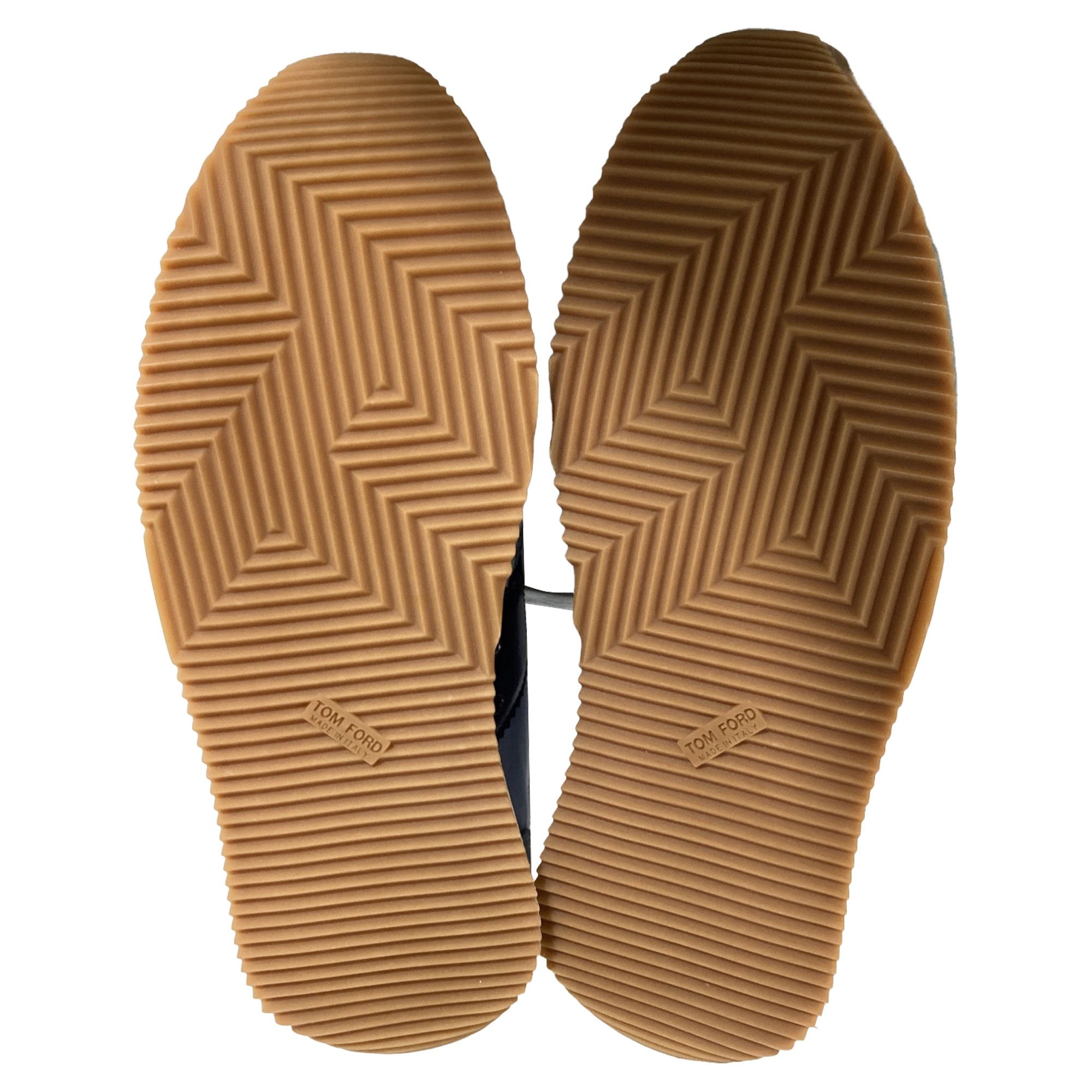 Tom Ford Tom Ford Lace-Up Low-Top Sneakers in Blue and Black Suede Size US 6.5 / EU 39-40 - 7 Thumbnail