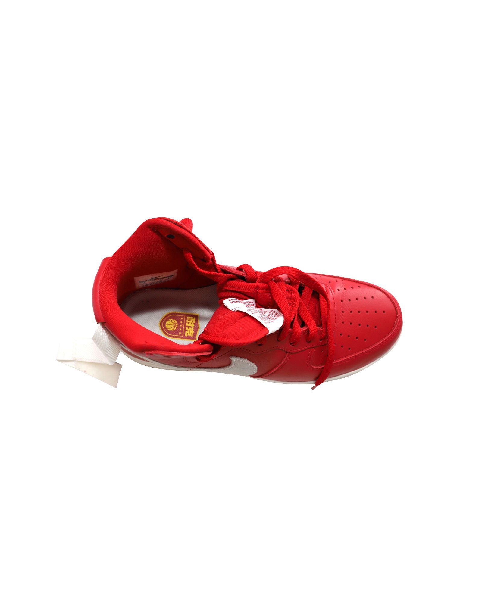Nike Nike Air Force 1 High 'Nai Ke' Sneaker in Gym Red and White Size US 7.5 / EU 40-41 - 5 Thumbnail