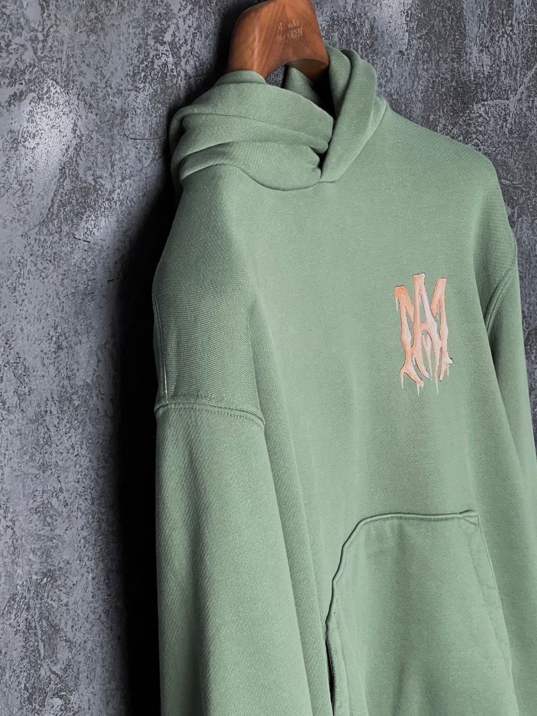 Amiri Amiri Cotton Green Hoodie m Men Size US M / EU 48-50 / 2 - 5 Thumbnail