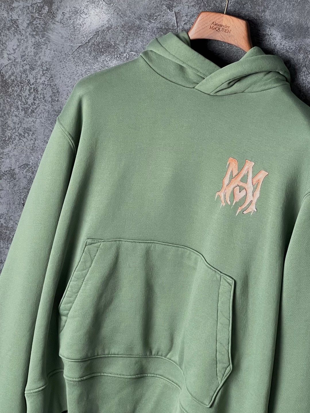 Amiri Amiri Cotton Green Hoodie m Men Size US M / EU 48-50 / 2 - 4 Thumbnail