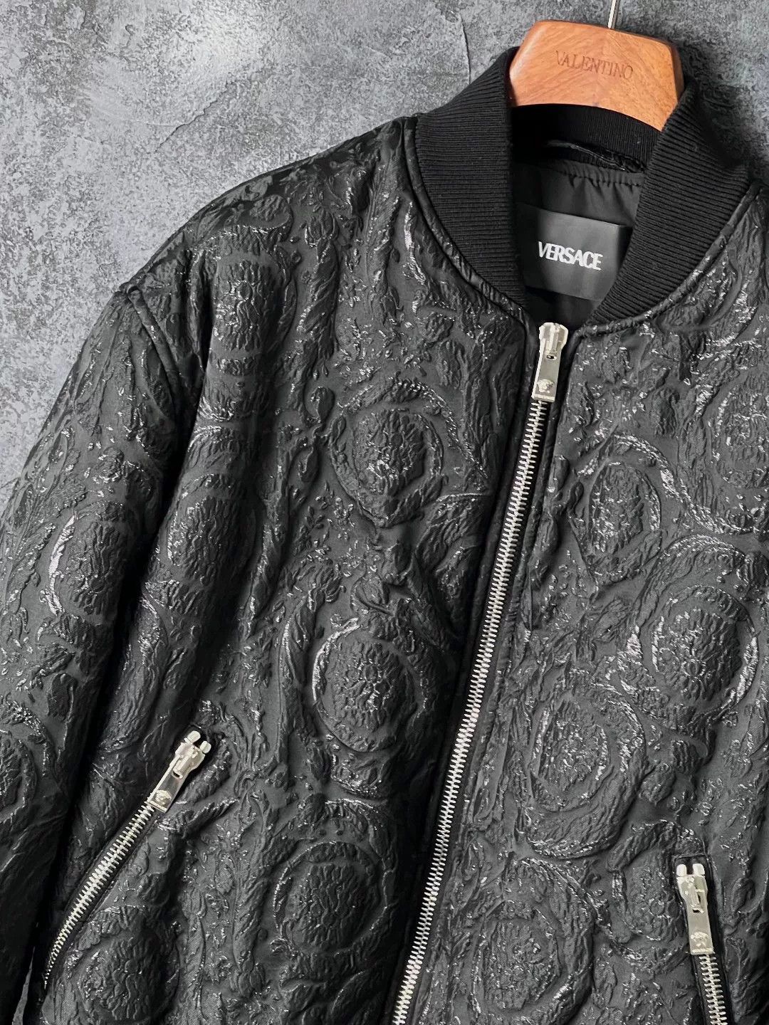 Versace Versace Black Light Jacket m Men Size US M / EU 48-50 / 2 - 4 Thumbnail