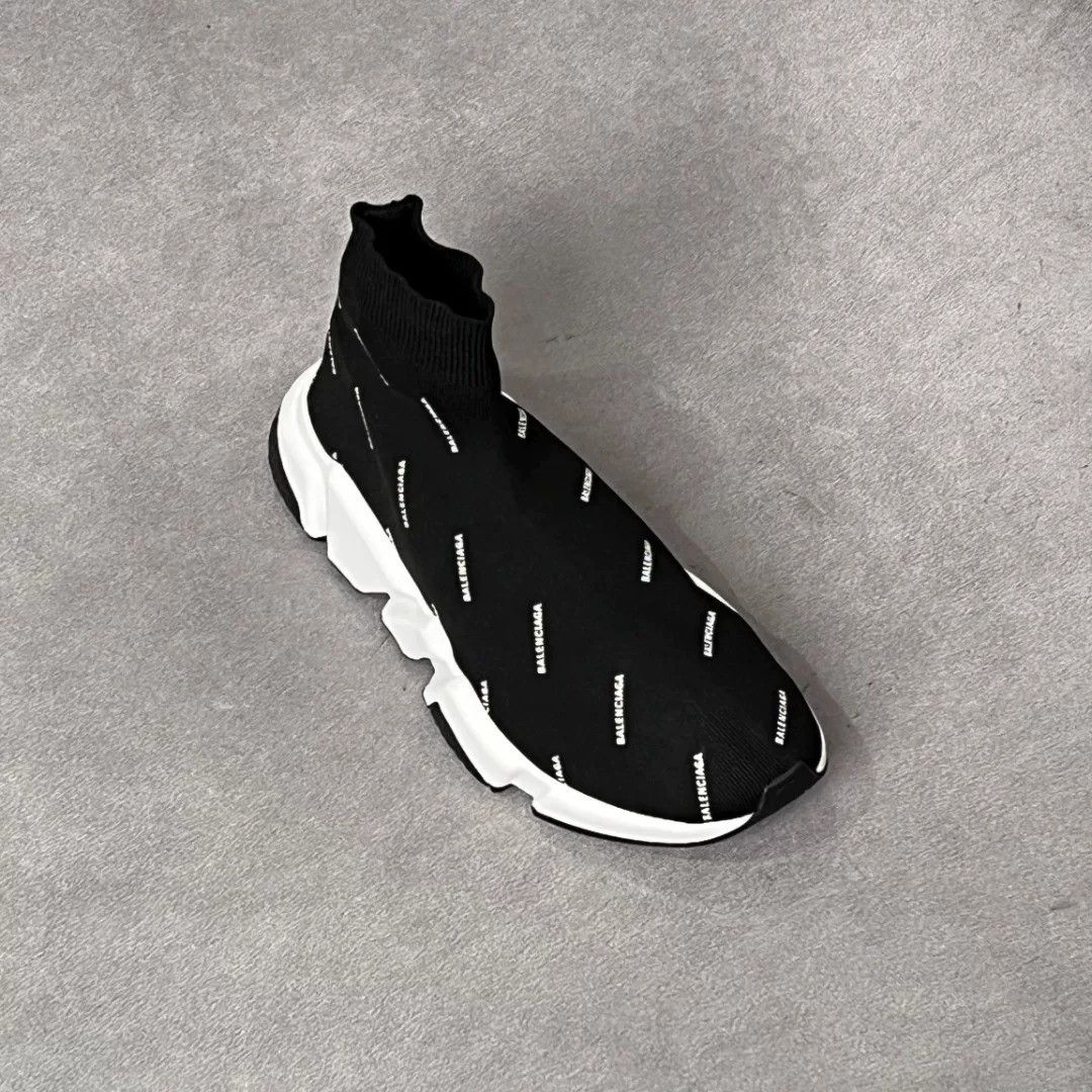 Balenciaga Balenciaga Casual Embroidered Black Lowtop Sneakers 6 Men Size US 6 / EU 39 - 5 Thumbnail