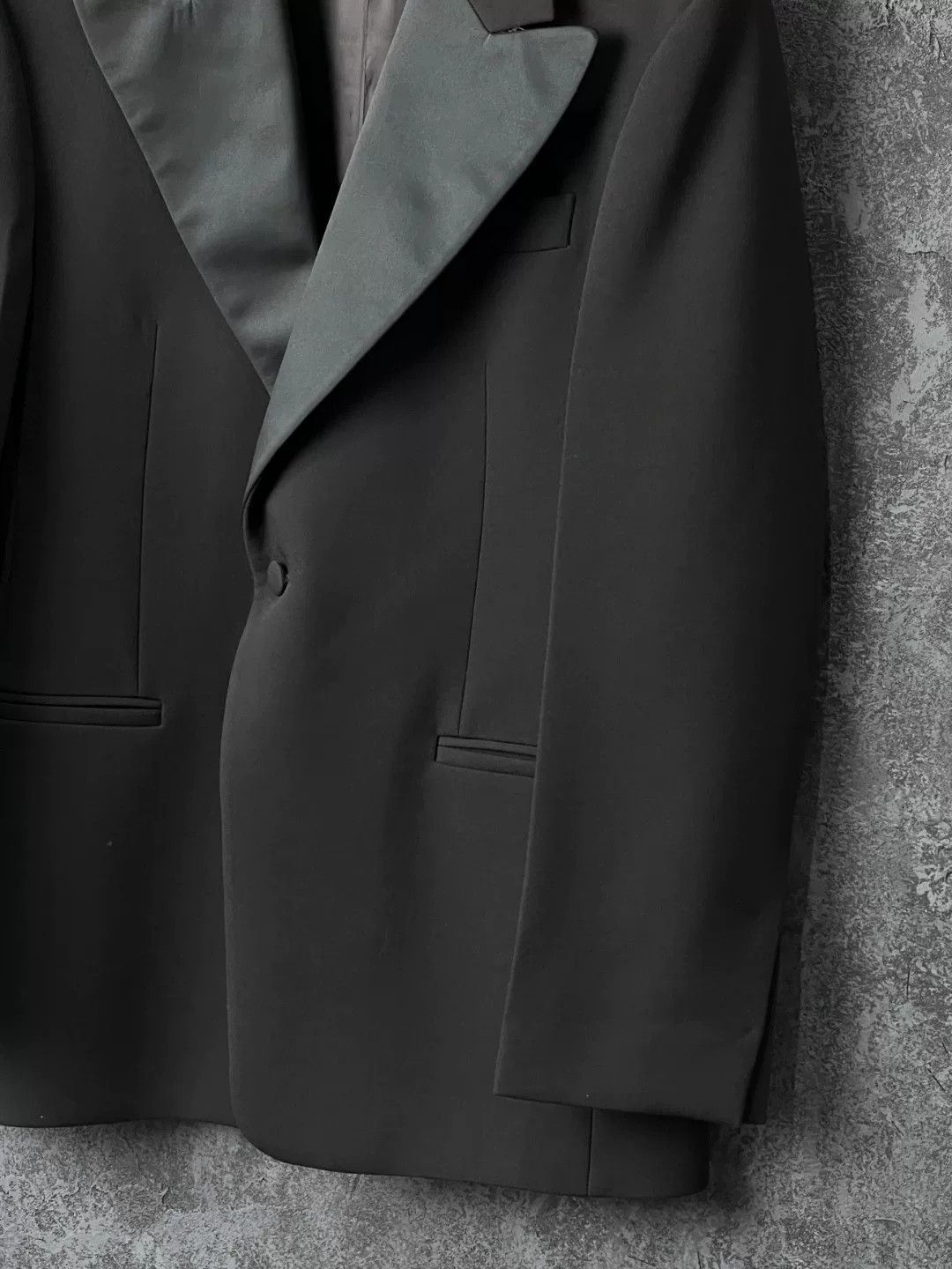 Salvatore Ferragamo Salvatore Ferragamo Wool Black Suit 40r Men Size 40R - 6 Thumbnail