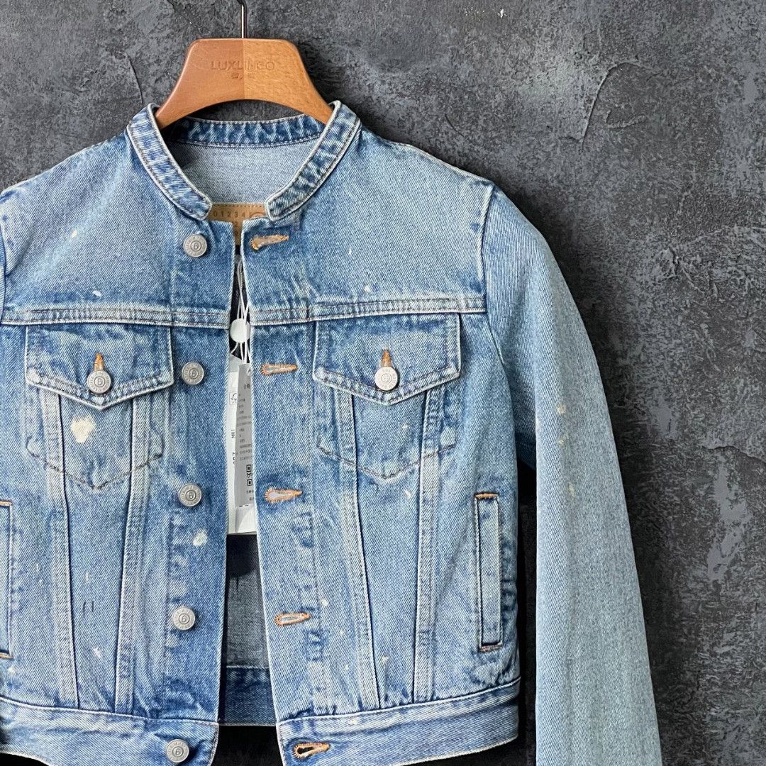 Maison Margiela Maison Margiela Cotton Blue Jacket M Women Size M / US 6-8 / IT 42-44 - 3 Thumbnail