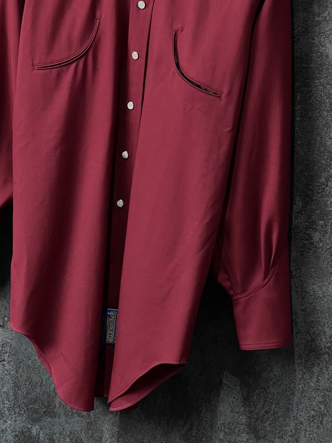 Maison Margiela Maison Margiela Casual Wool Red Shirt m Men Size US M / EU 48-50 / 2 - 6 Thumbnail