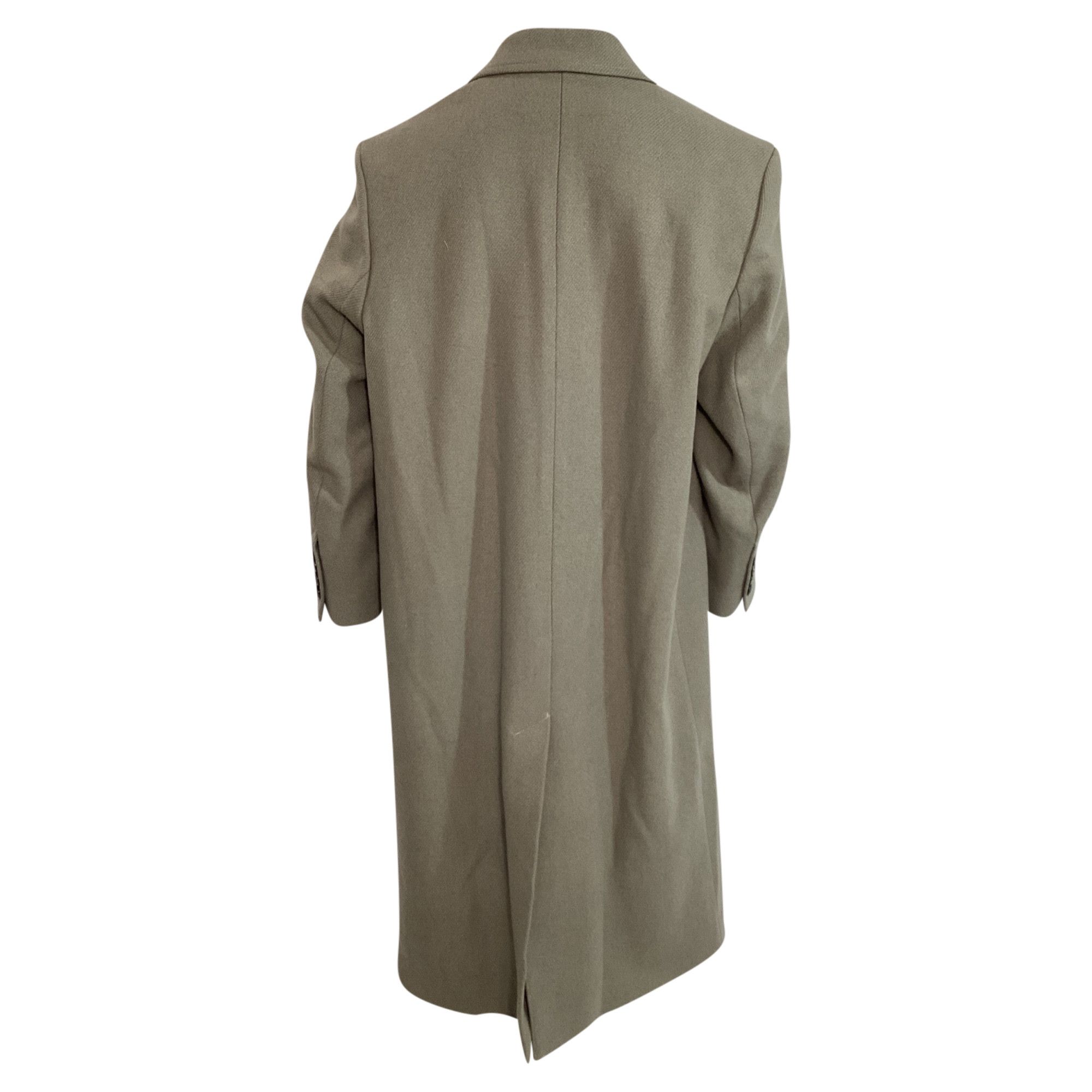 AMI Ami Single-Breasted Coat in Grey Wool Size US XL / EU 56 / 4 - 4 Thumbnail