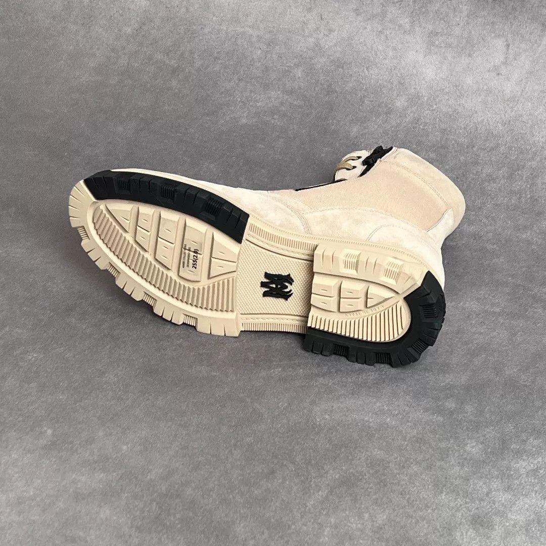 Amiri Amiri Beige Hitop Sneakers 8 Men Size US 8 / EU 41 - 8 Thumbnail