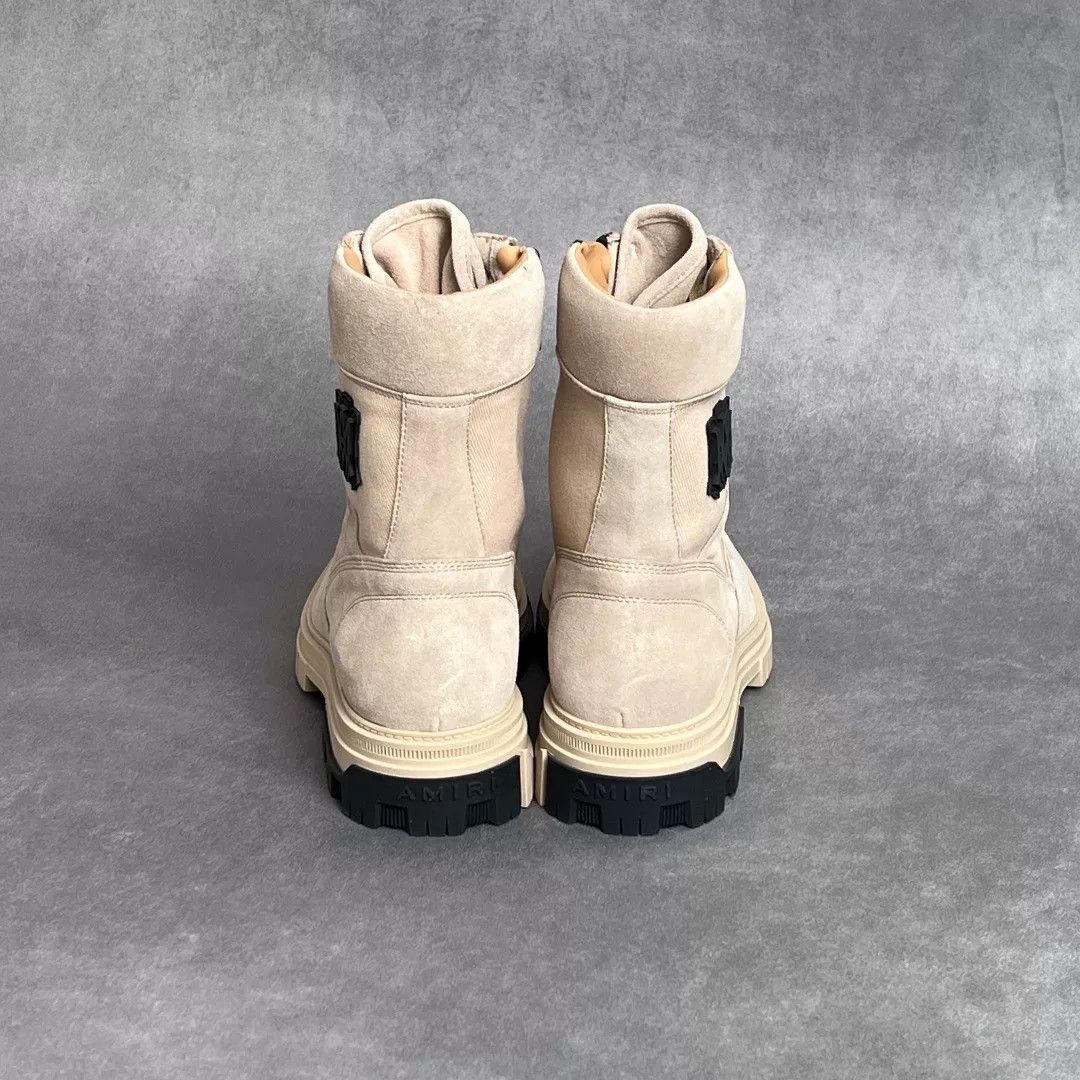 Amiri Amiri Beige Hitop Sneakers 8 Men Size US 8 / EU 41 - 5 Thumbnail