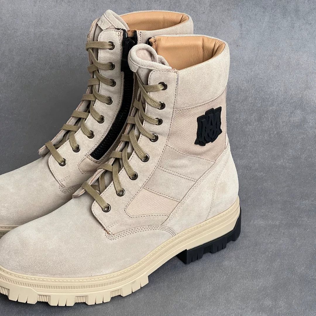 Amiri Amiri Beige Hitop Sneakers 8 Men Size US 8 / EU 41 - 2 Thumbnail