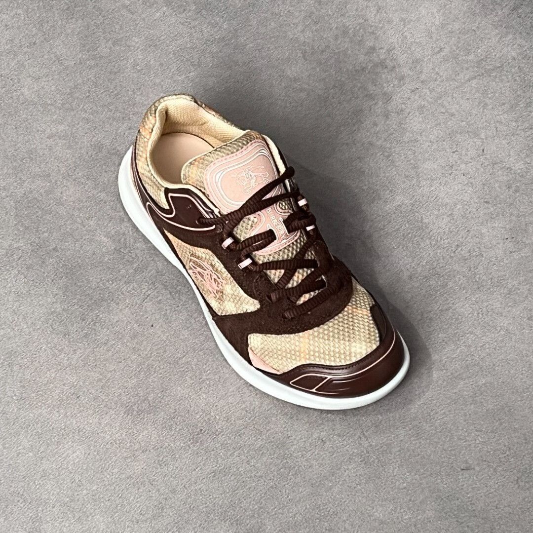 Burberry Burberry Casual Brown Lowtop Sneakers 6 Men Size US 6 / EU 39 - 3 Thumbnail