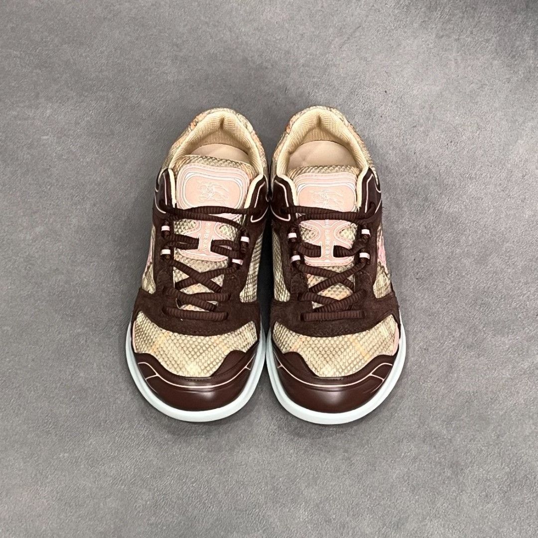 Burberry Burberry Casual Brown Lowtop Sneakers 6 Men Size US 6 / EU 39 - 7 Thumbnail